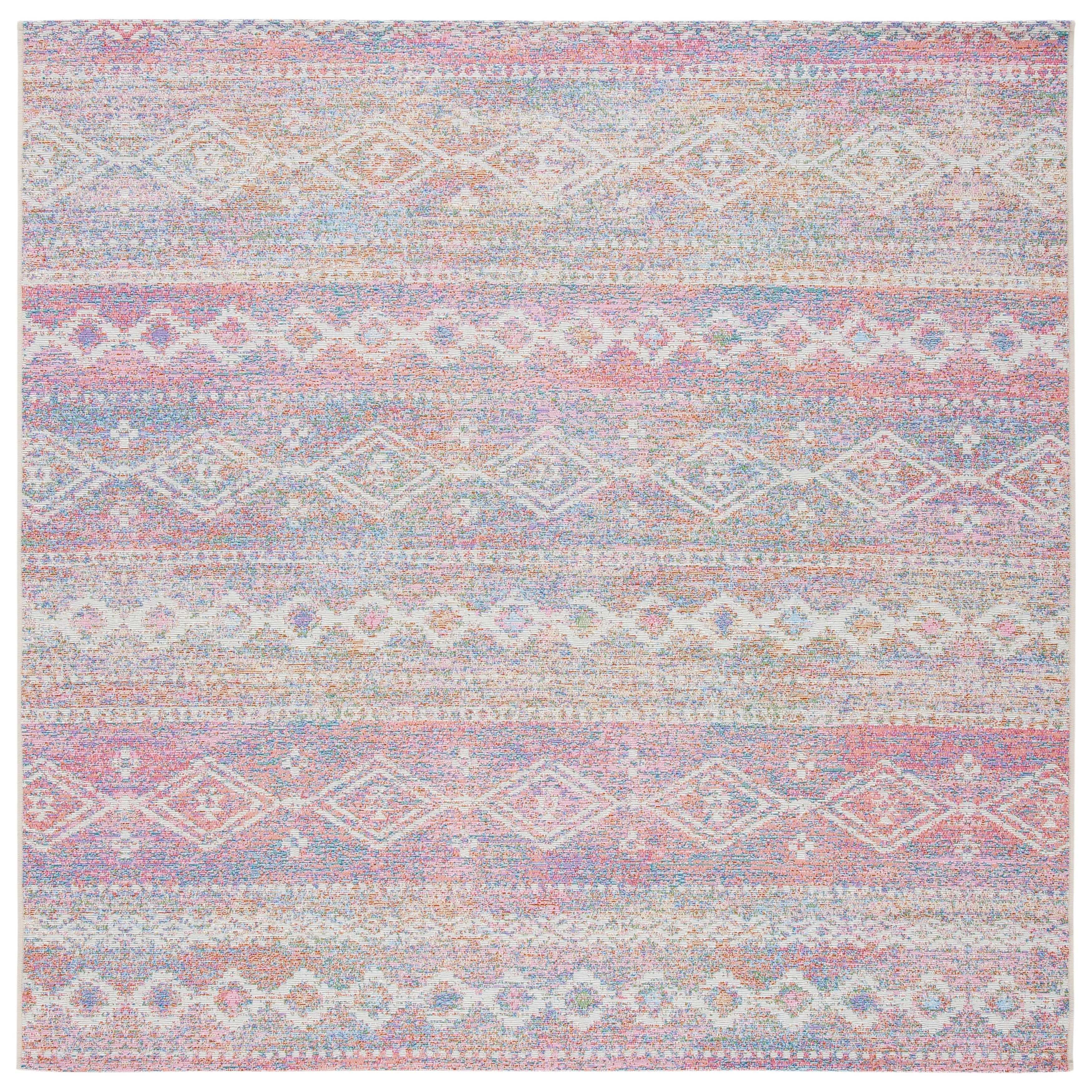 SAFAVIEH Summer Anjan Boho Indoor/ Outdoor Waterproof Patio Backyard Rug