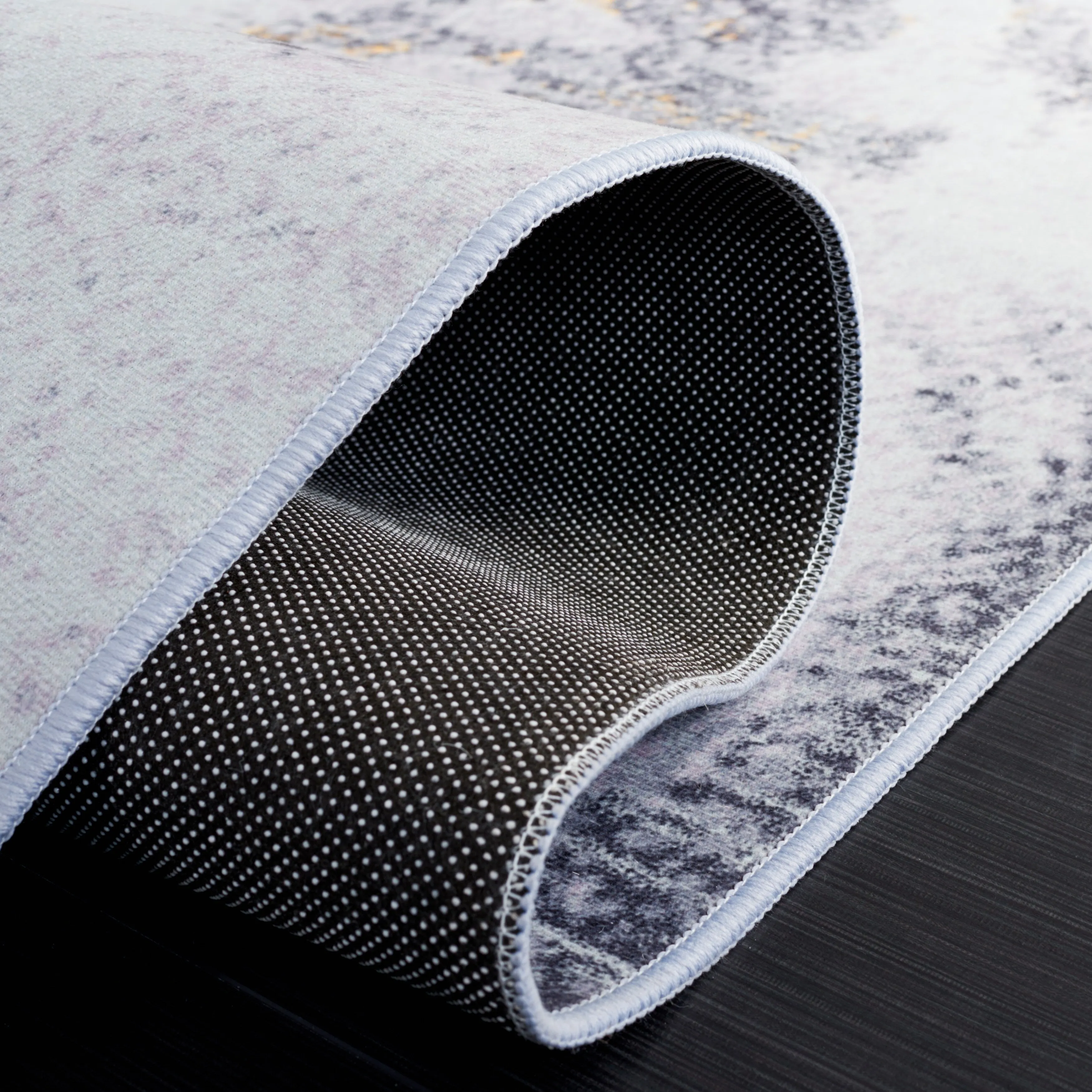 SAFAVIEH Tacoma Machine Washable Slip Resistant Almira Modern Abstract