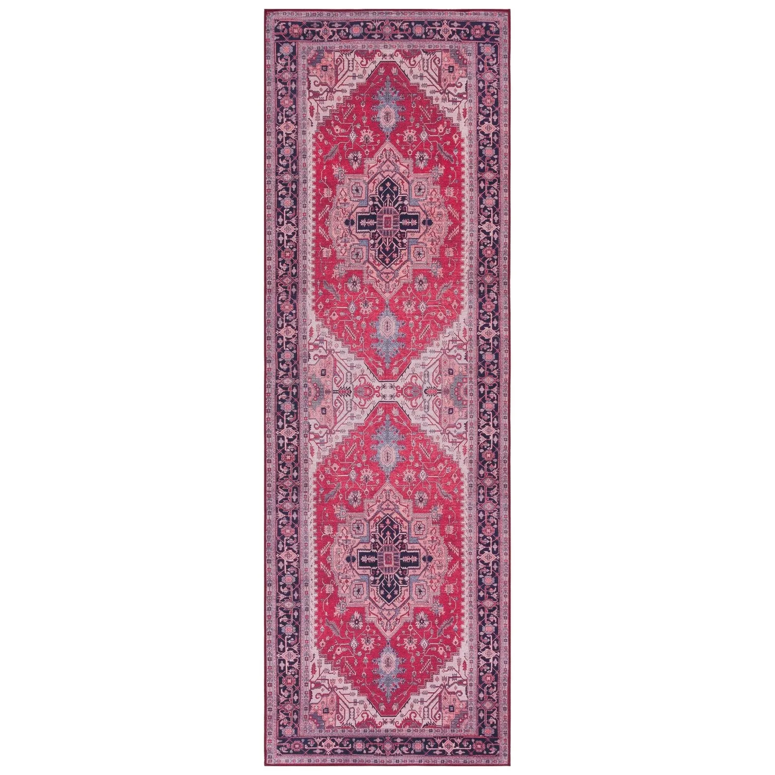 SAFAVIEH Tucson Machine Washable Slip Resistant Emmer Traditional Rug