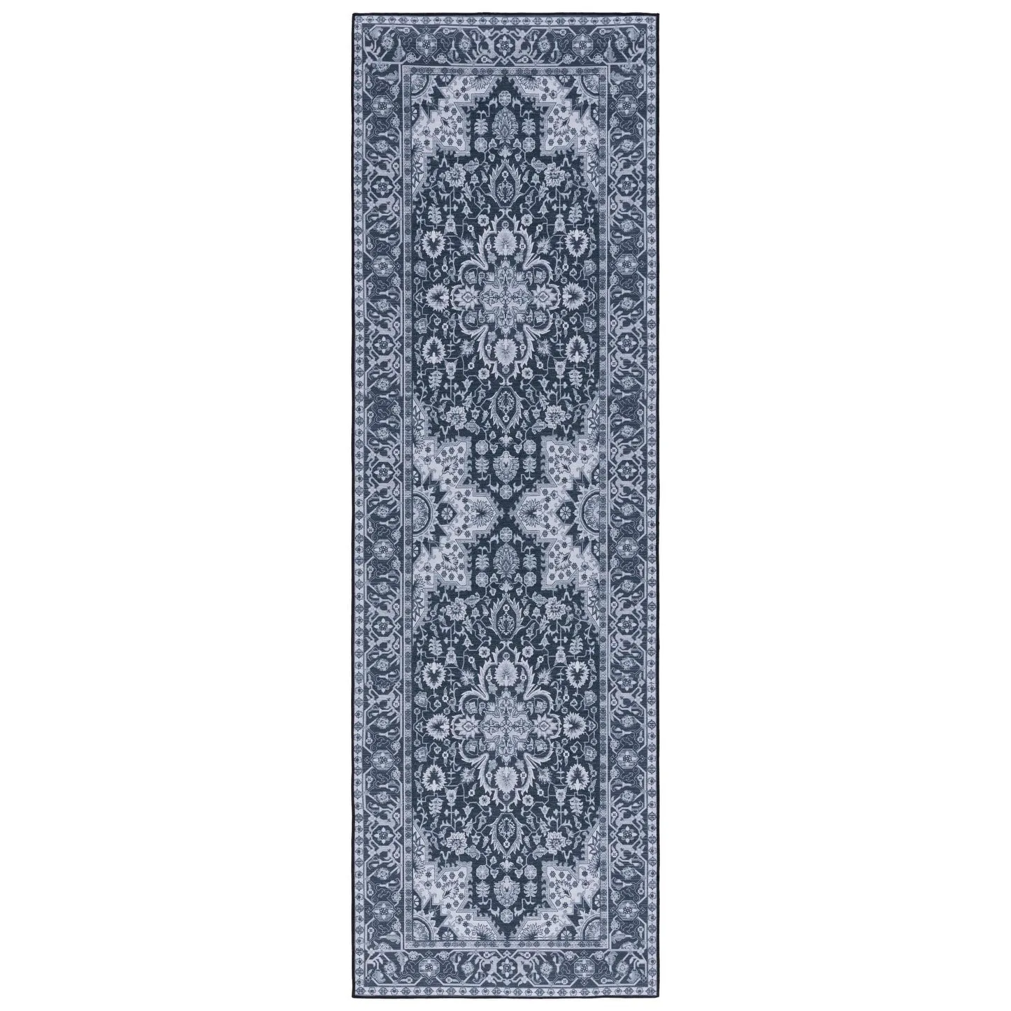 SAFAVIEH Tucson Machine Washable Slip Resistant Emmie Traditional Rug