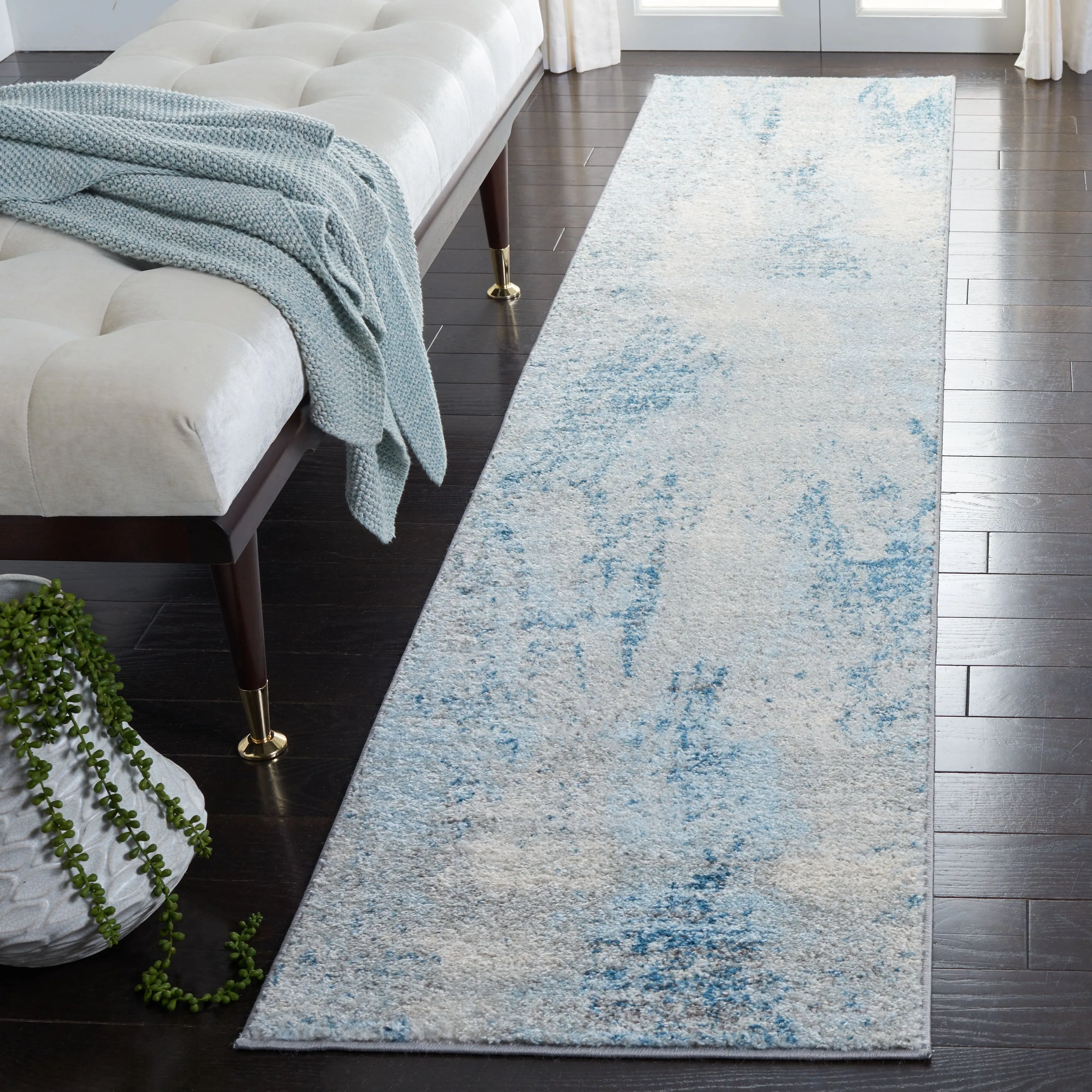 SAFAVIEH Tulum Hortense Modern Abstract Burst Rug