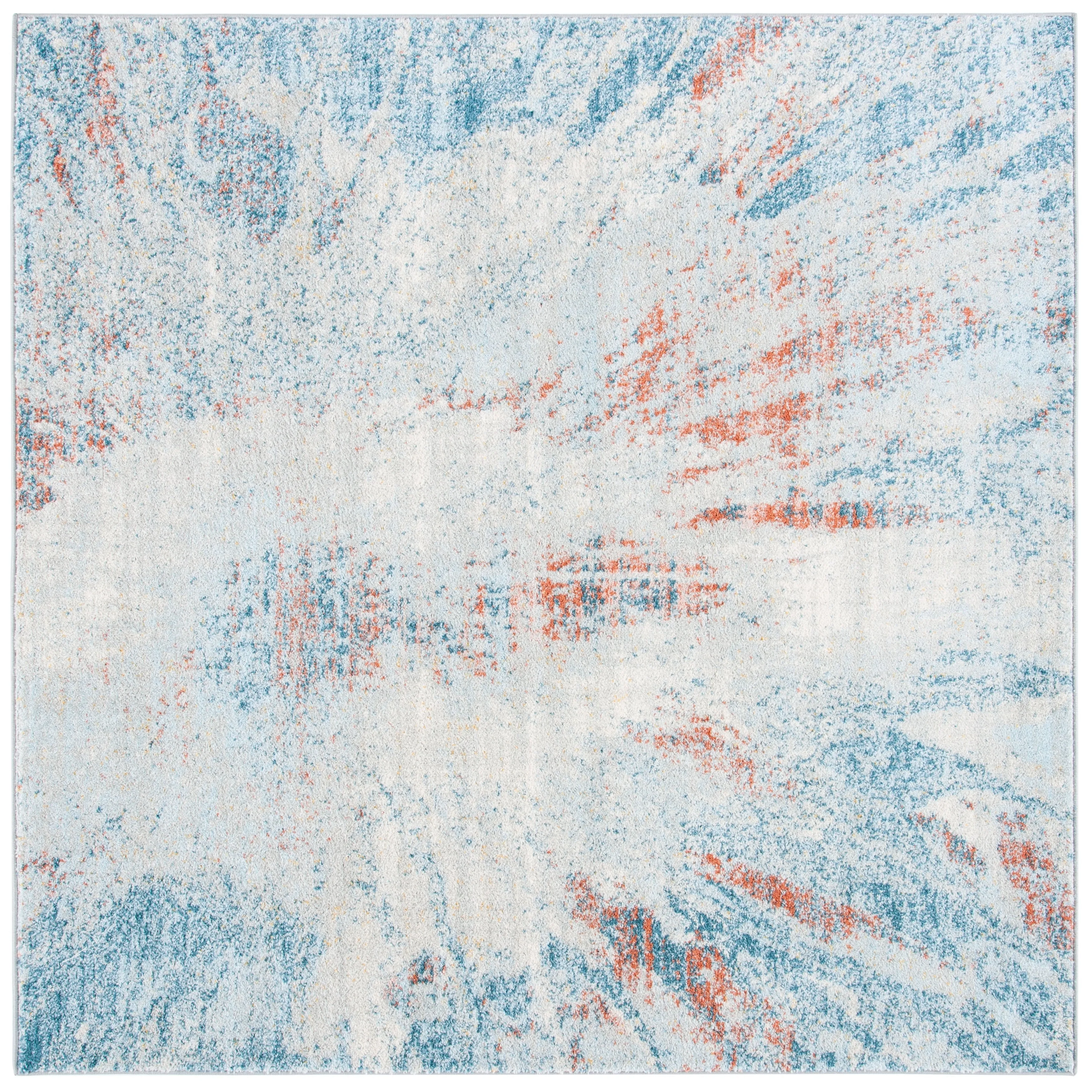 SAFAVIEH Tulum Hortense Modern Abstract Burst Rug