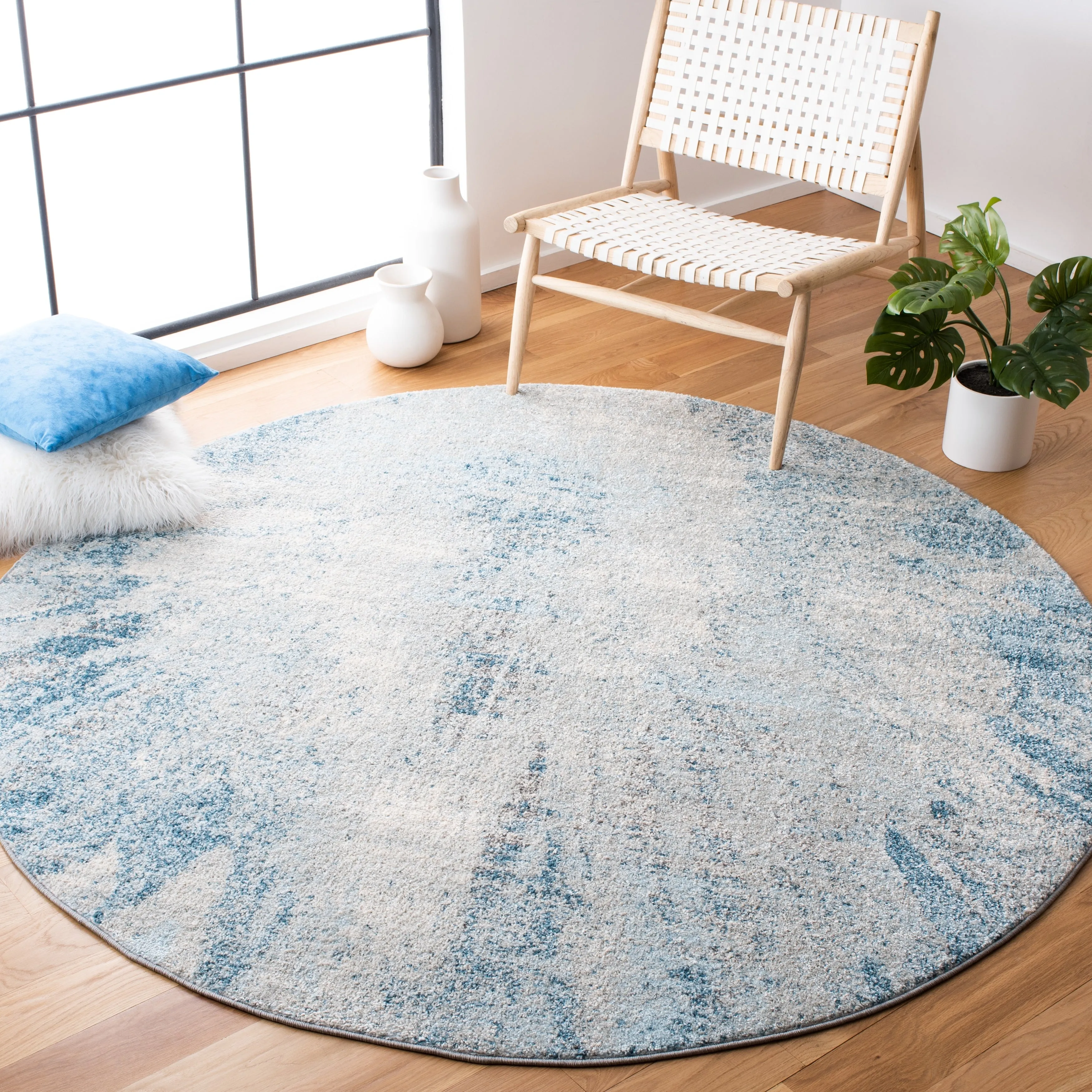 SAFAVIEH Tulum Hortense Modern Abstract Burst Rug