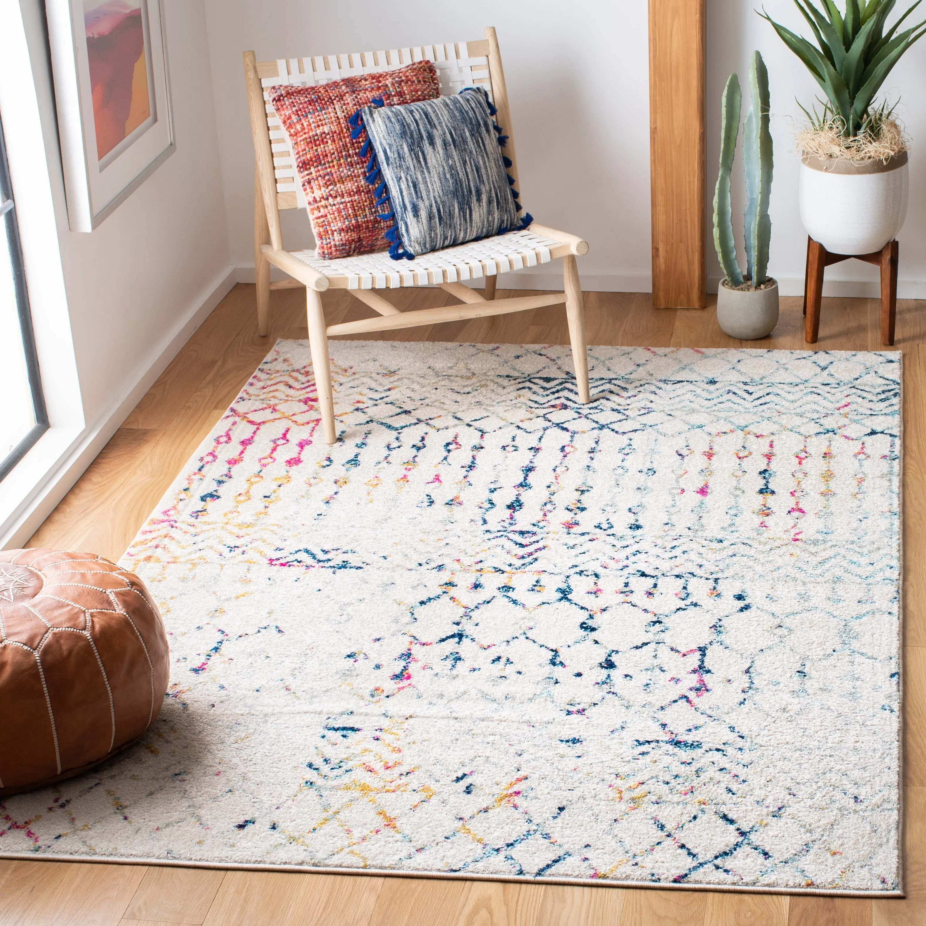 SAFAVIEH Tulum Metta Moroccan Boho Tribal Rug