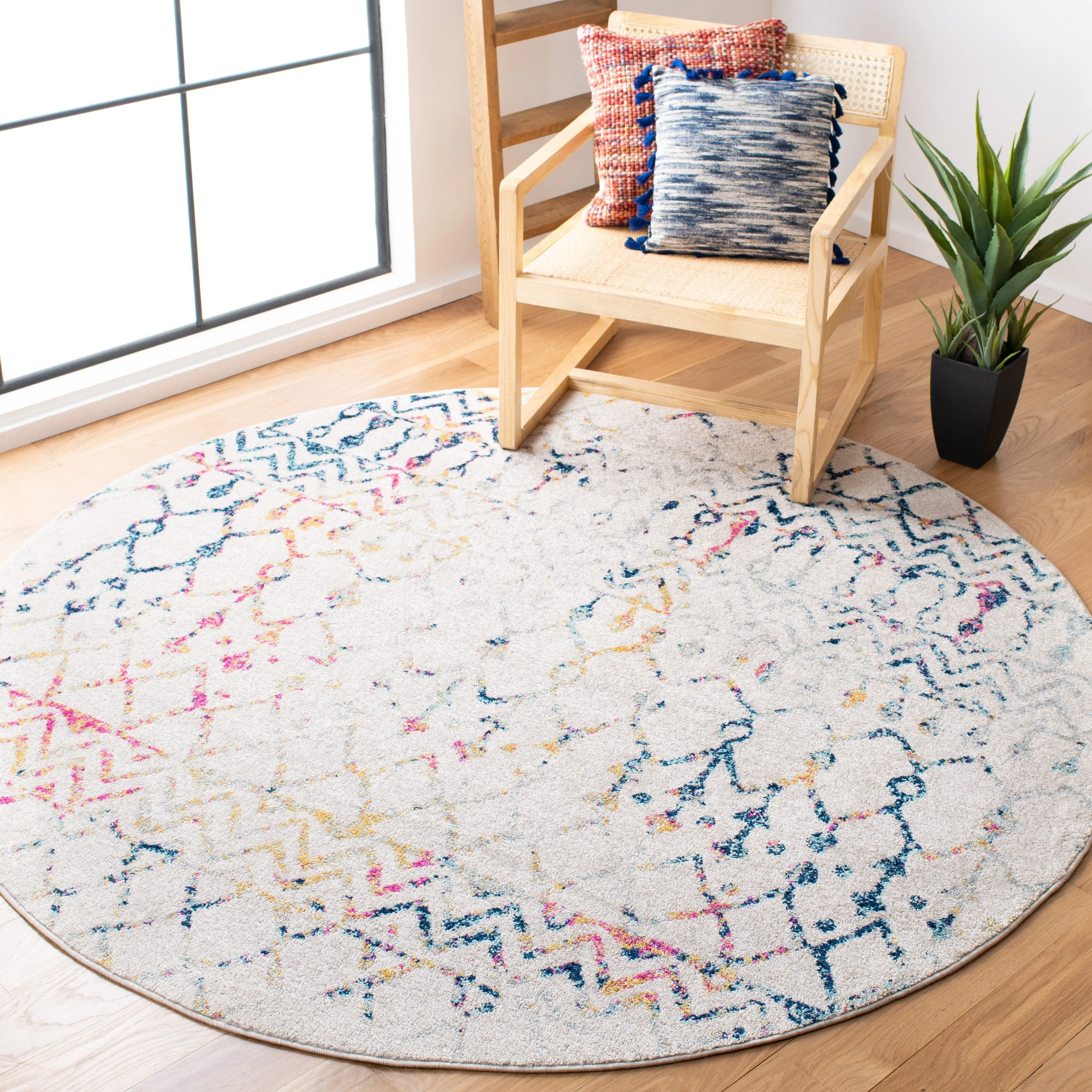 SAFAVIEH Tulum Metta Moroccan Boho Tribal Rug