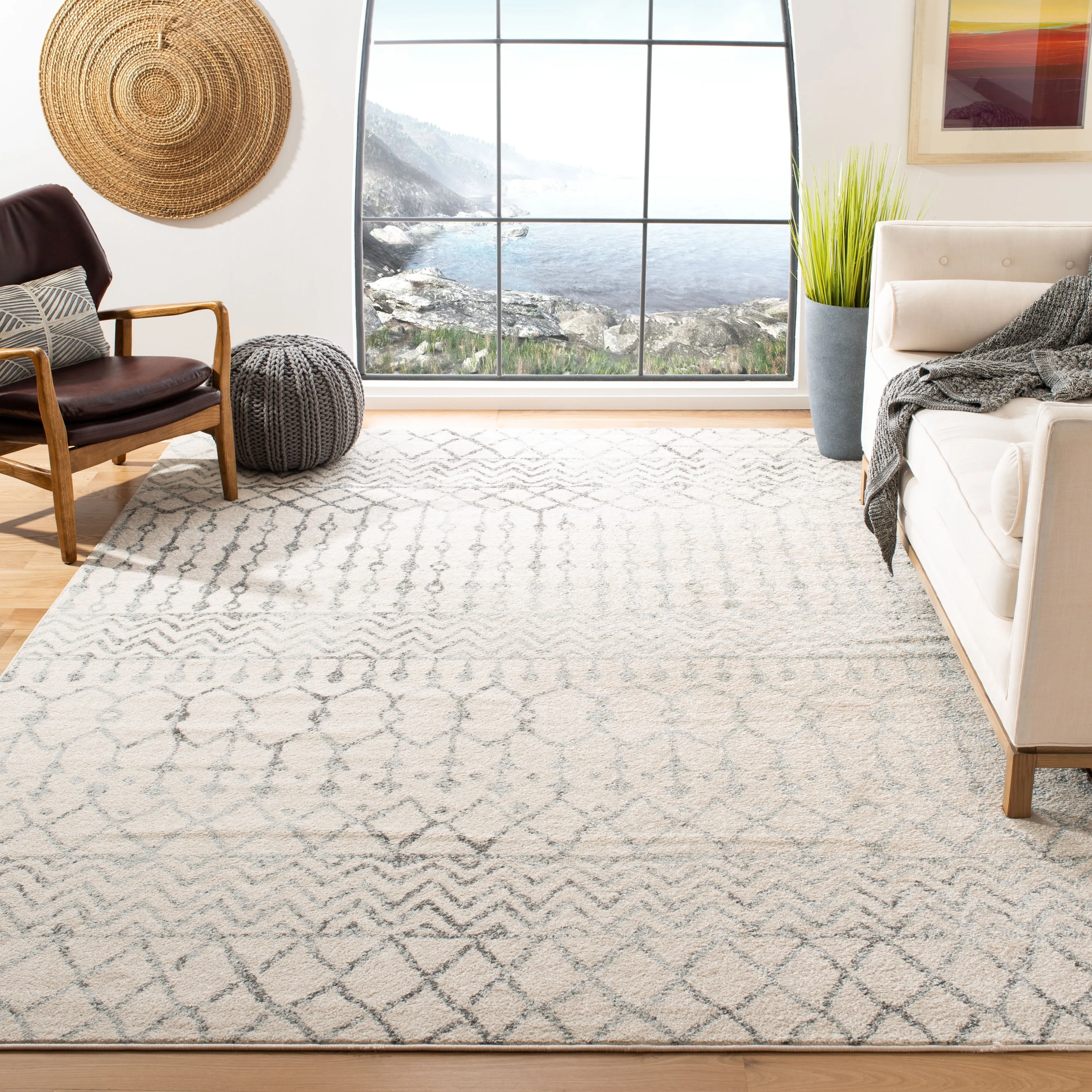 SAFAVIEH Tulum Metta Moroccan Boho Tribal Rug