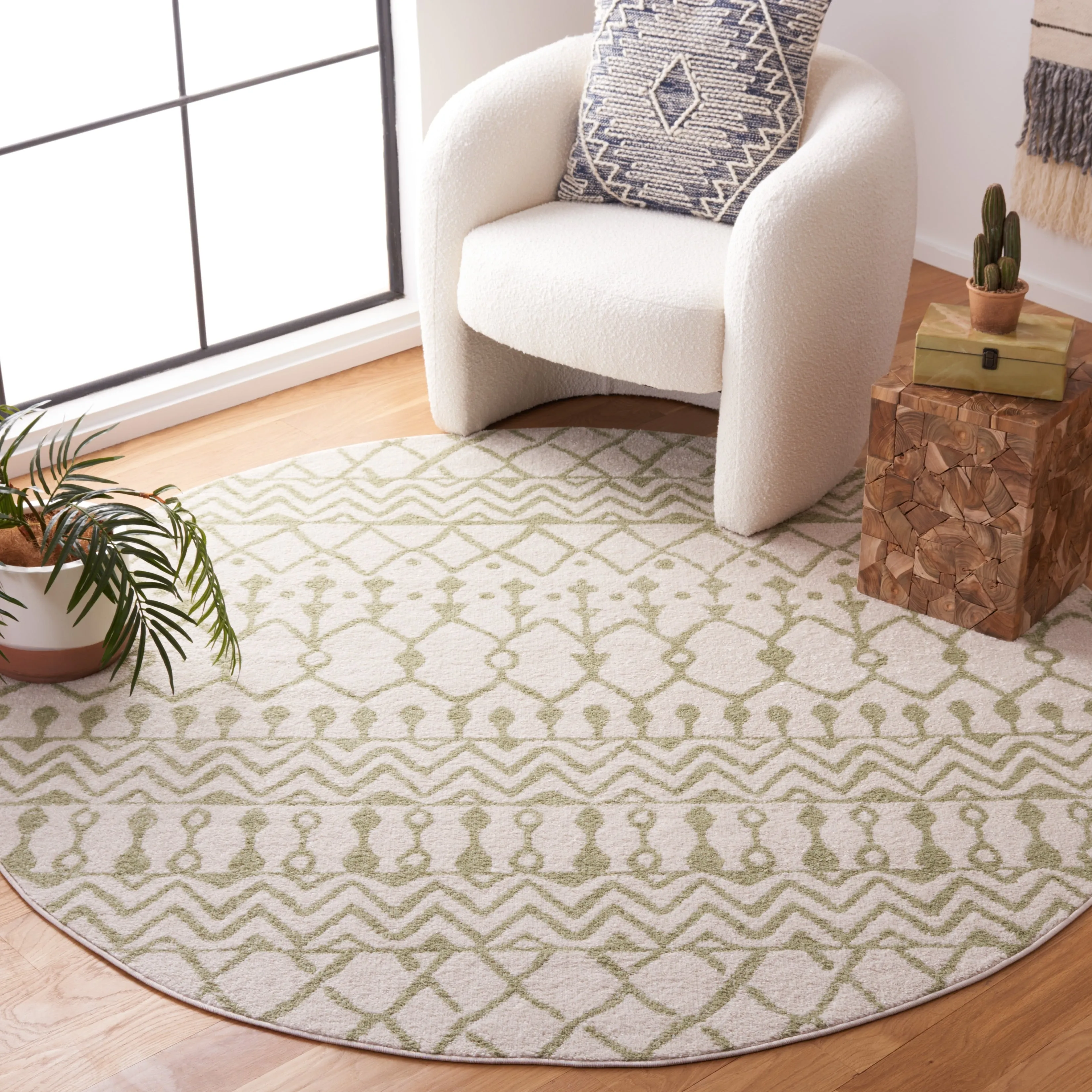 SAFAVIEH Tulum Metta Moroccan Boho Tribal Rug