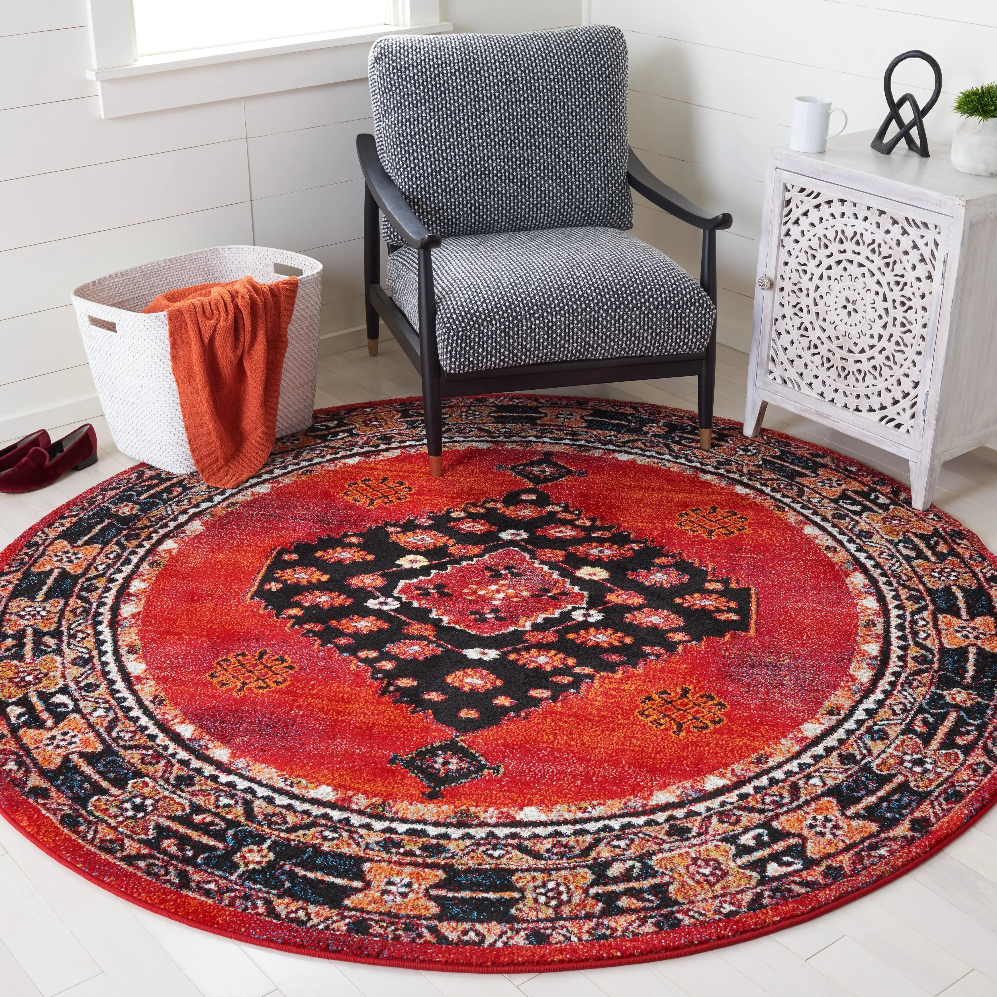SAFAVIEH Vintage Hamadan Sandina Traditional Oriental Rug