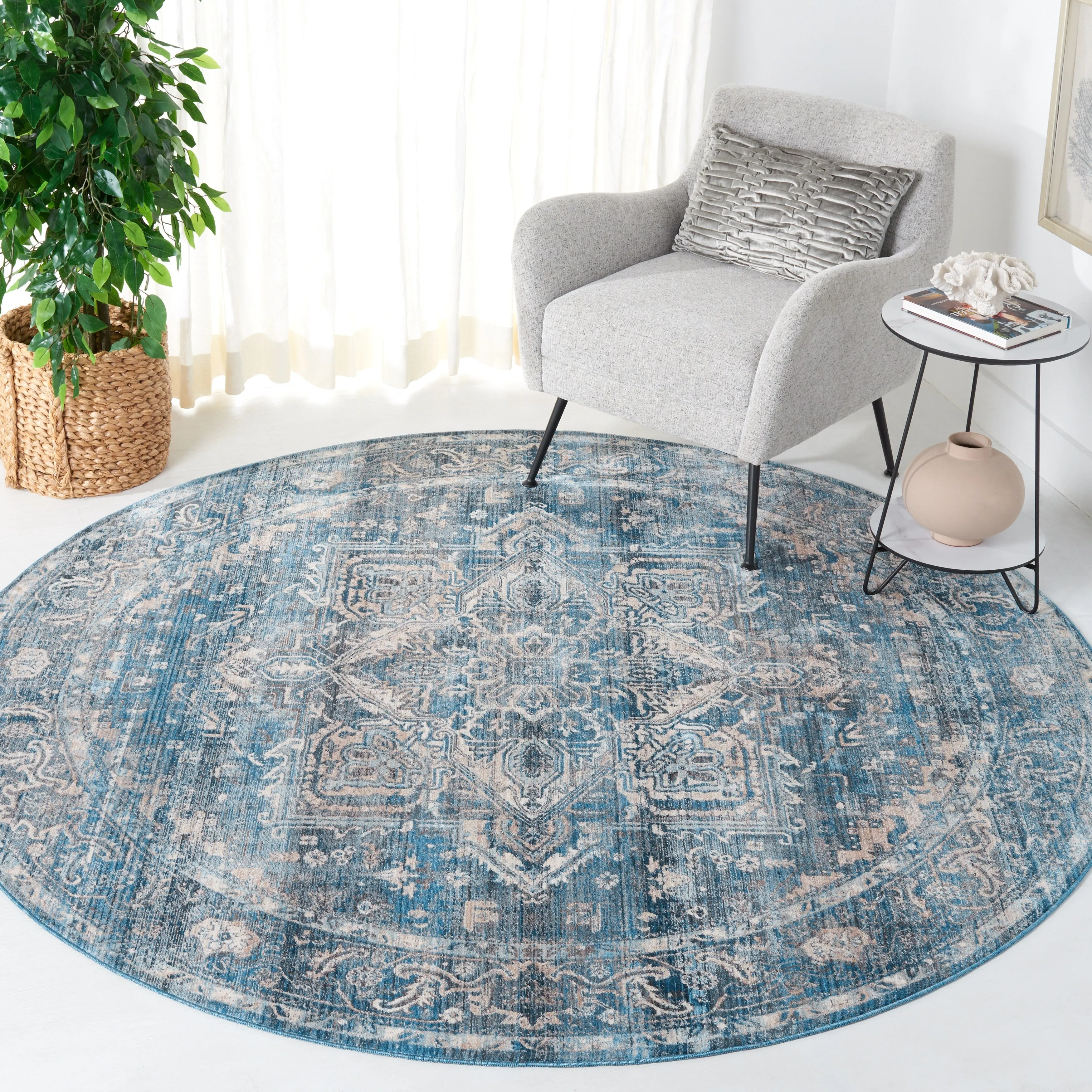 SAFAVIEH Vintage Persian Gertrude Oriental Medallion Rug