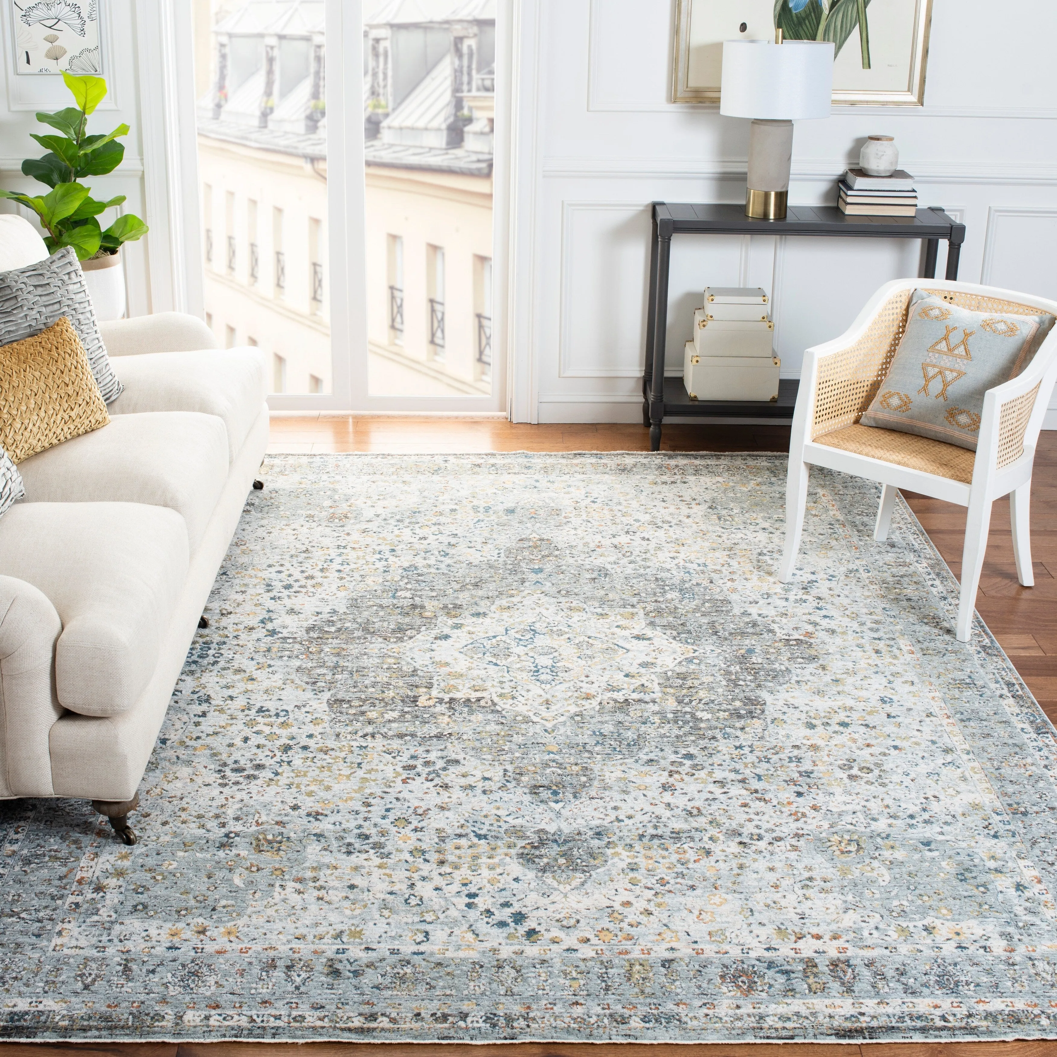 SAFAVIEH Winston Sadie Oriental Polyester Rug