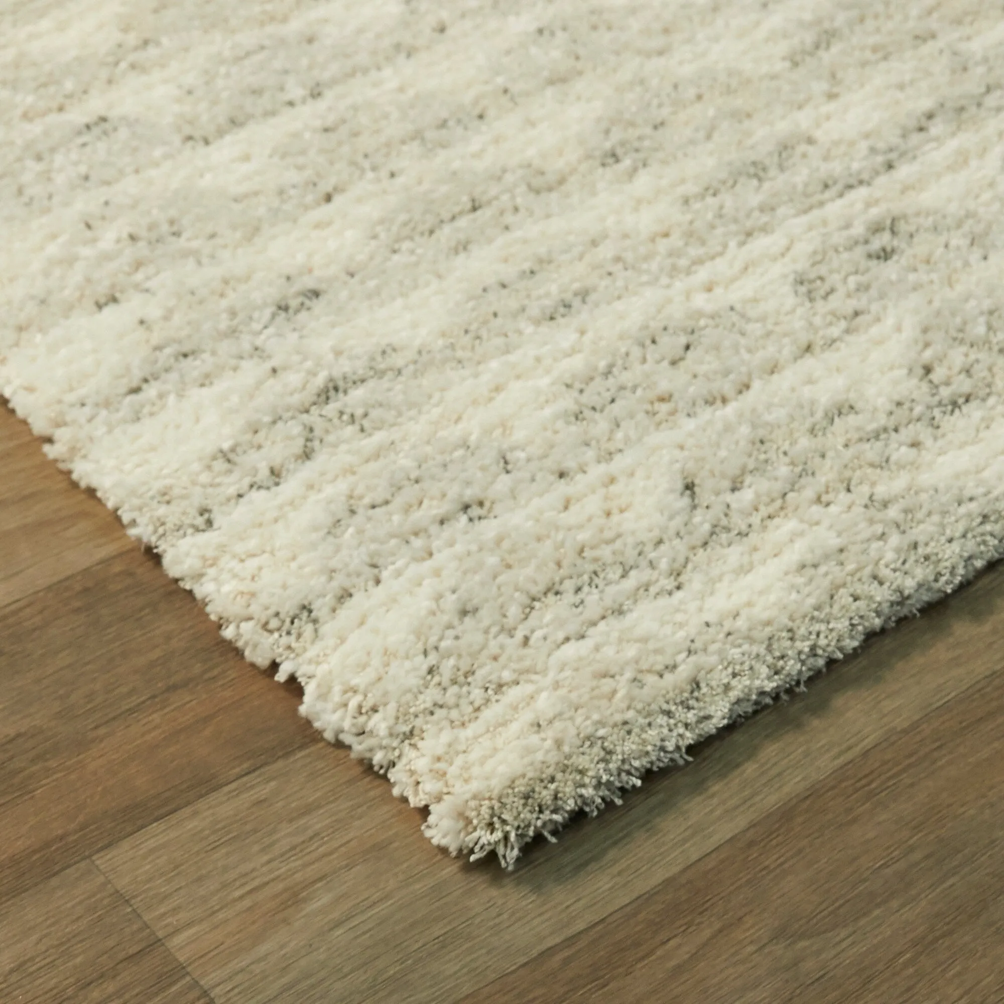 Sawyer Geometric Wave Pattern Modern Plush Area Rug