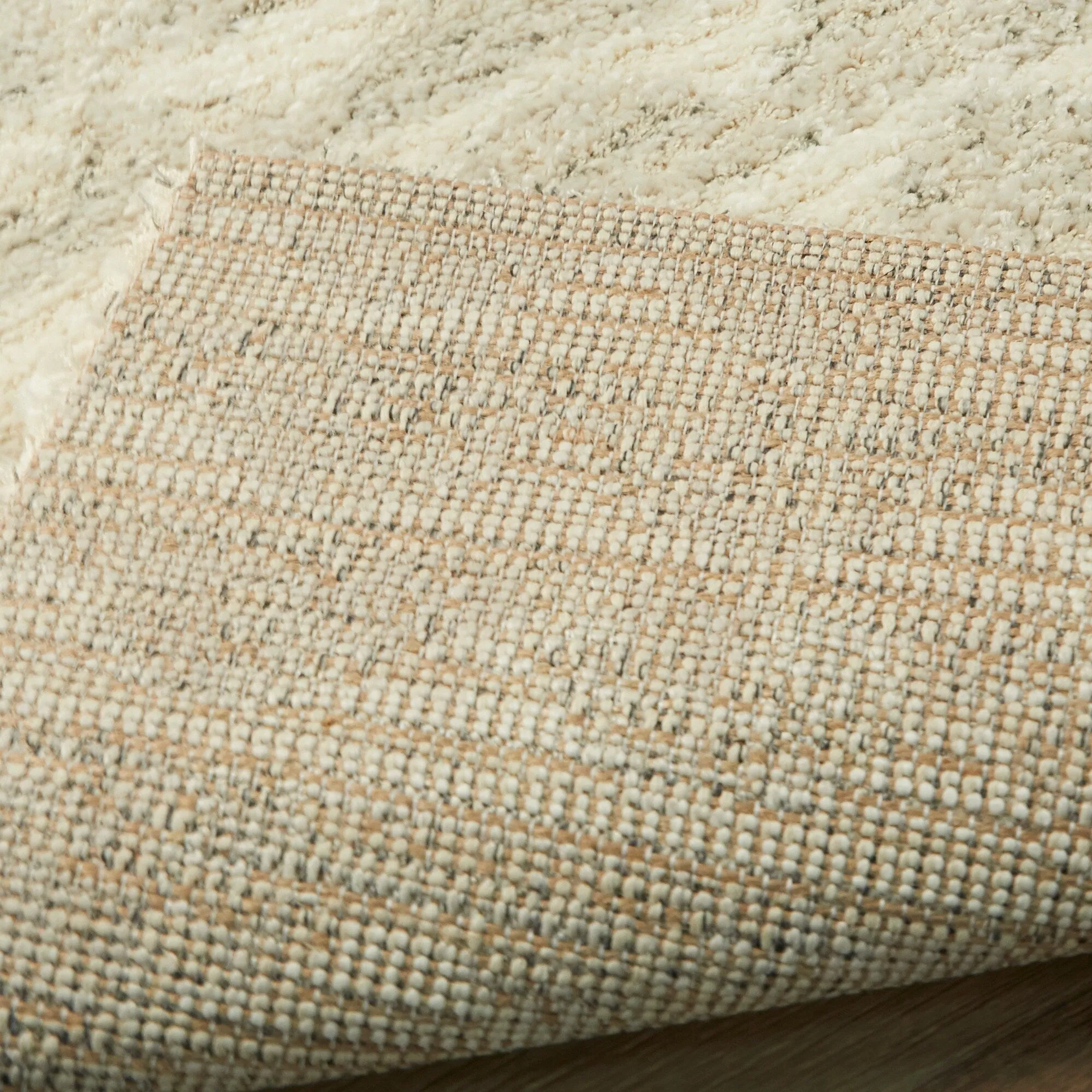 Sawyer Geometric Wave Pattern Modern Plush Area Rug