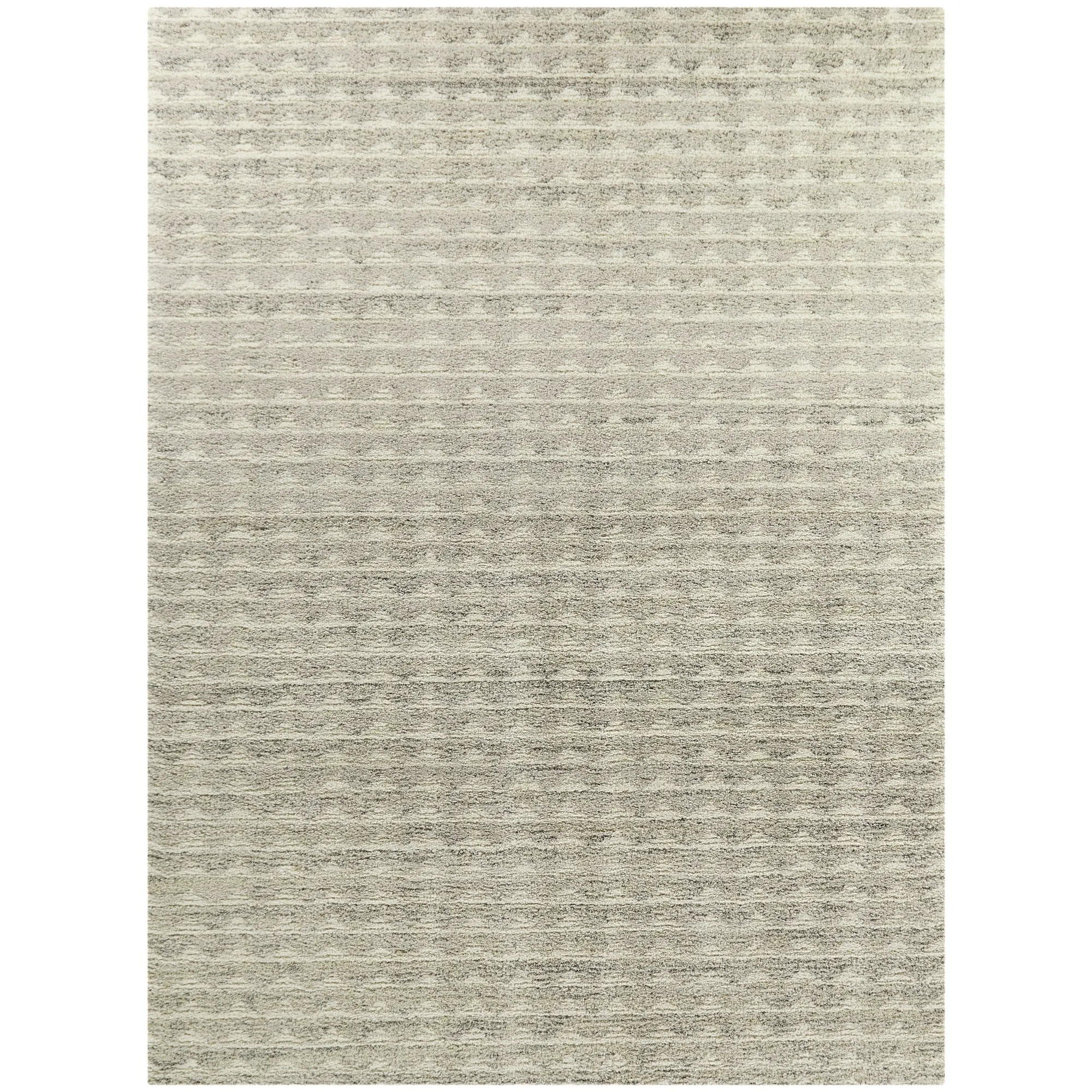 Sawyer Geometric Wave Pattern Modern Plush Area Rug