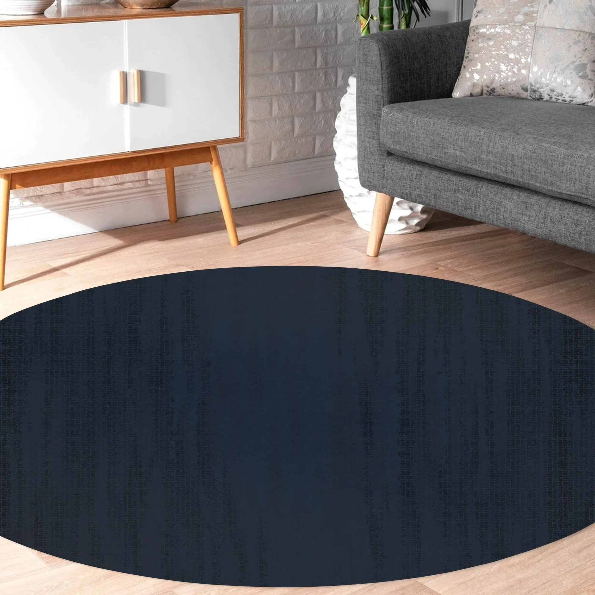 SCREEN NAVY Area Rug By Kavka Designs