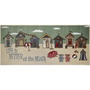 Seaside Better at the Beach Coastal Rug