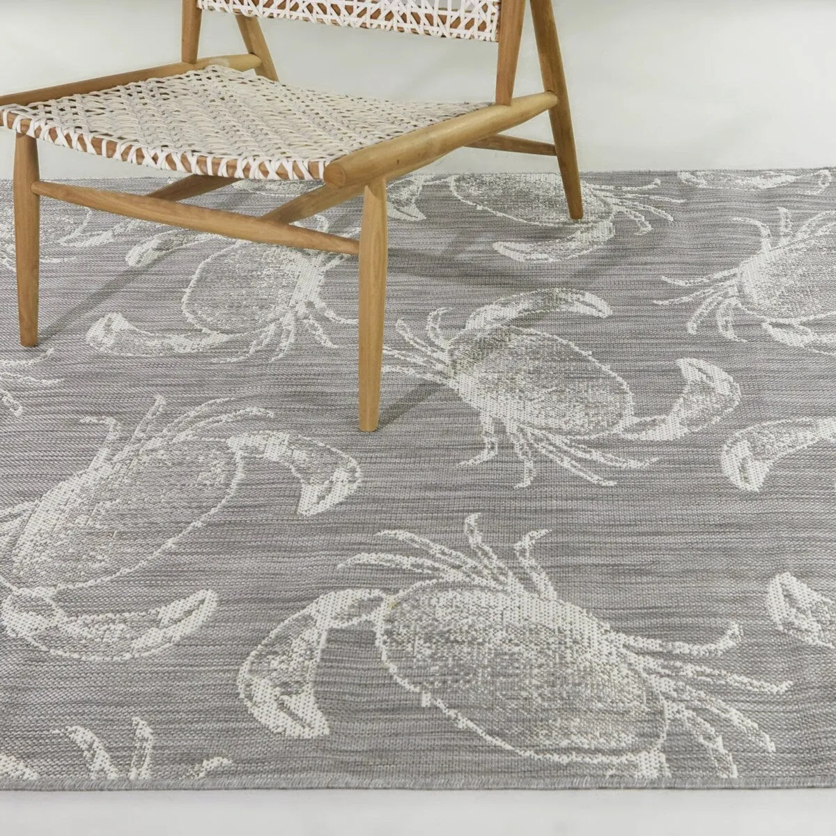 Sebastiao Coastal Crab Indoor/Outdoor Area Rug