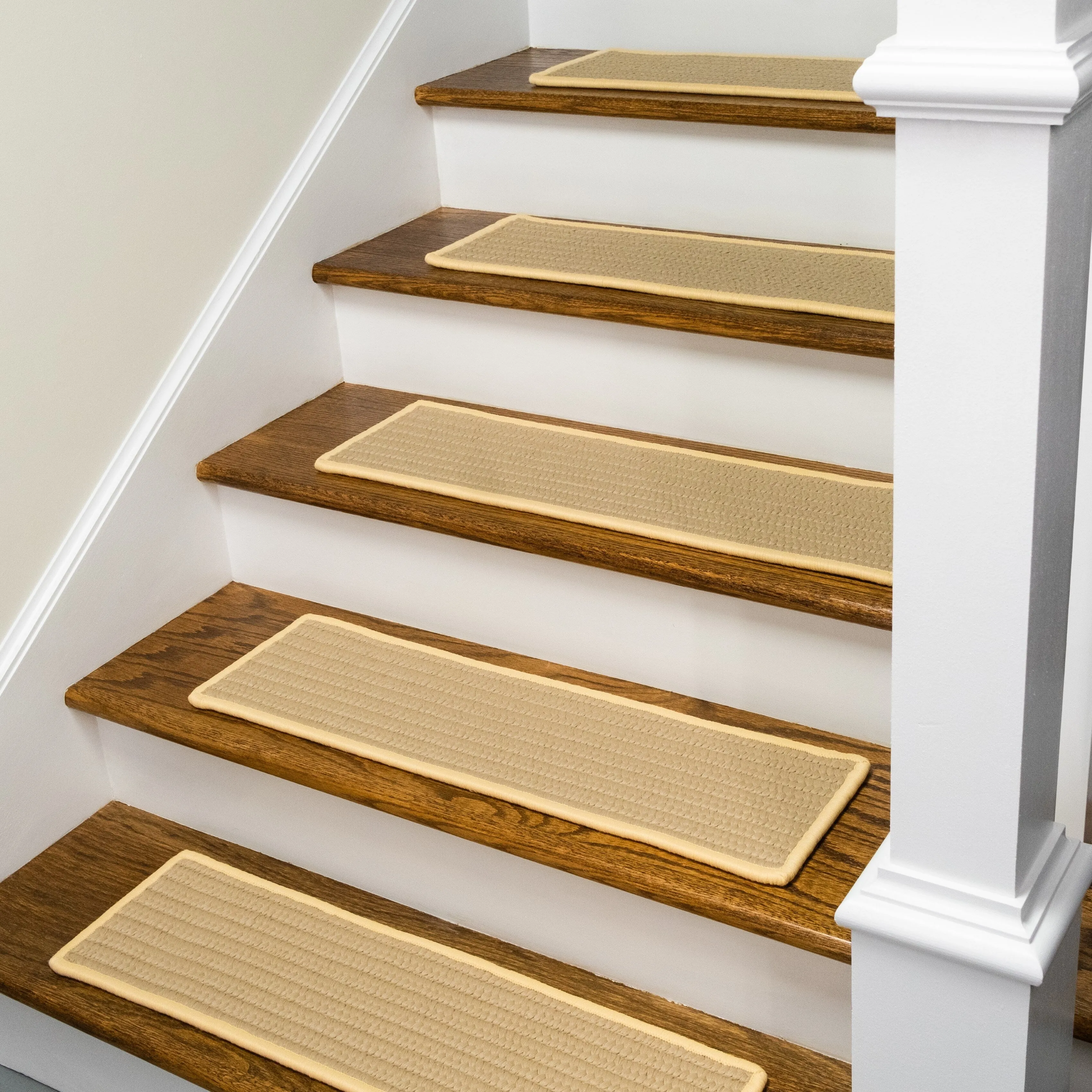 Seville Braided Machine Washable Stair Treads (SET-7)