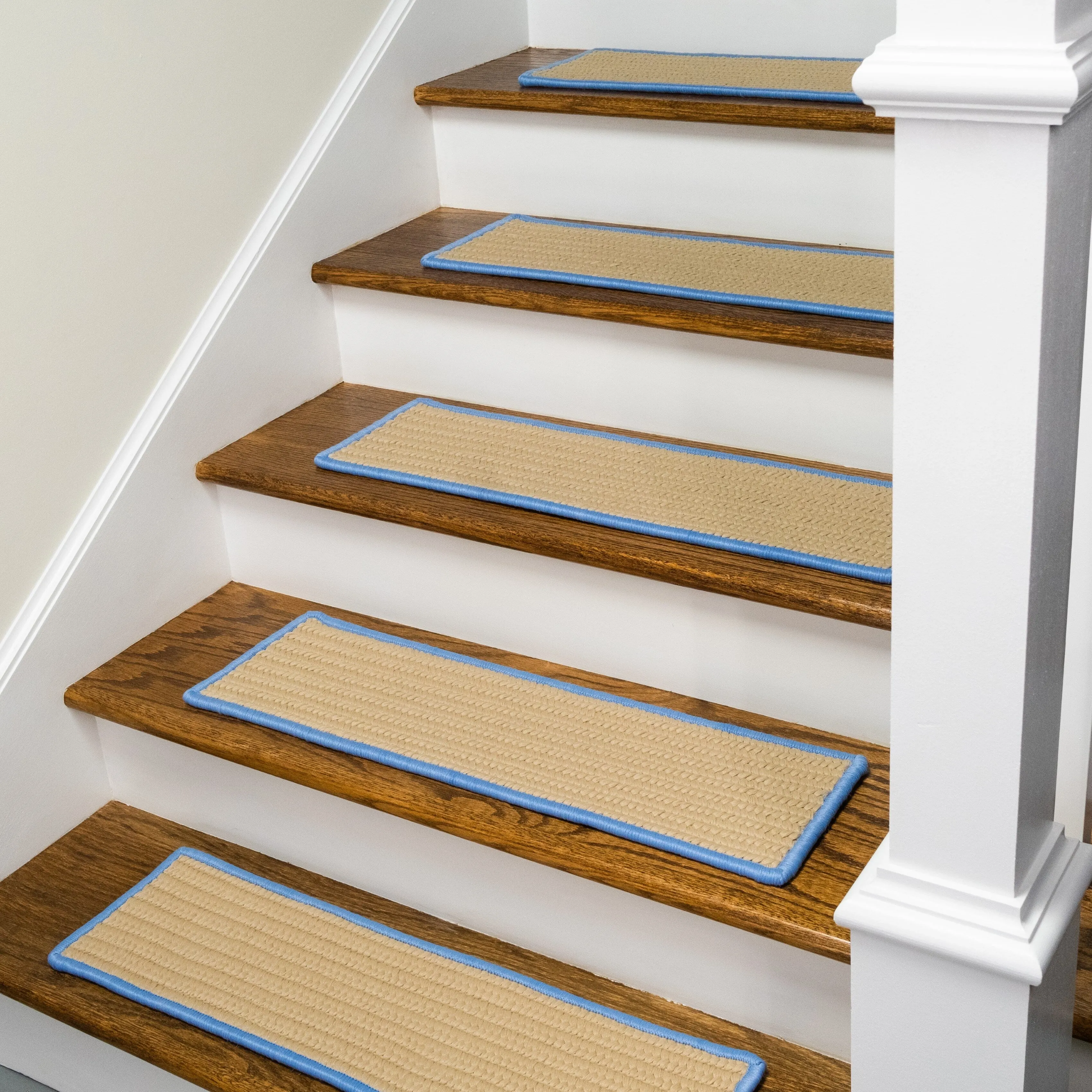 Seville Braided Machine Washable Stair Treads (SET-7)