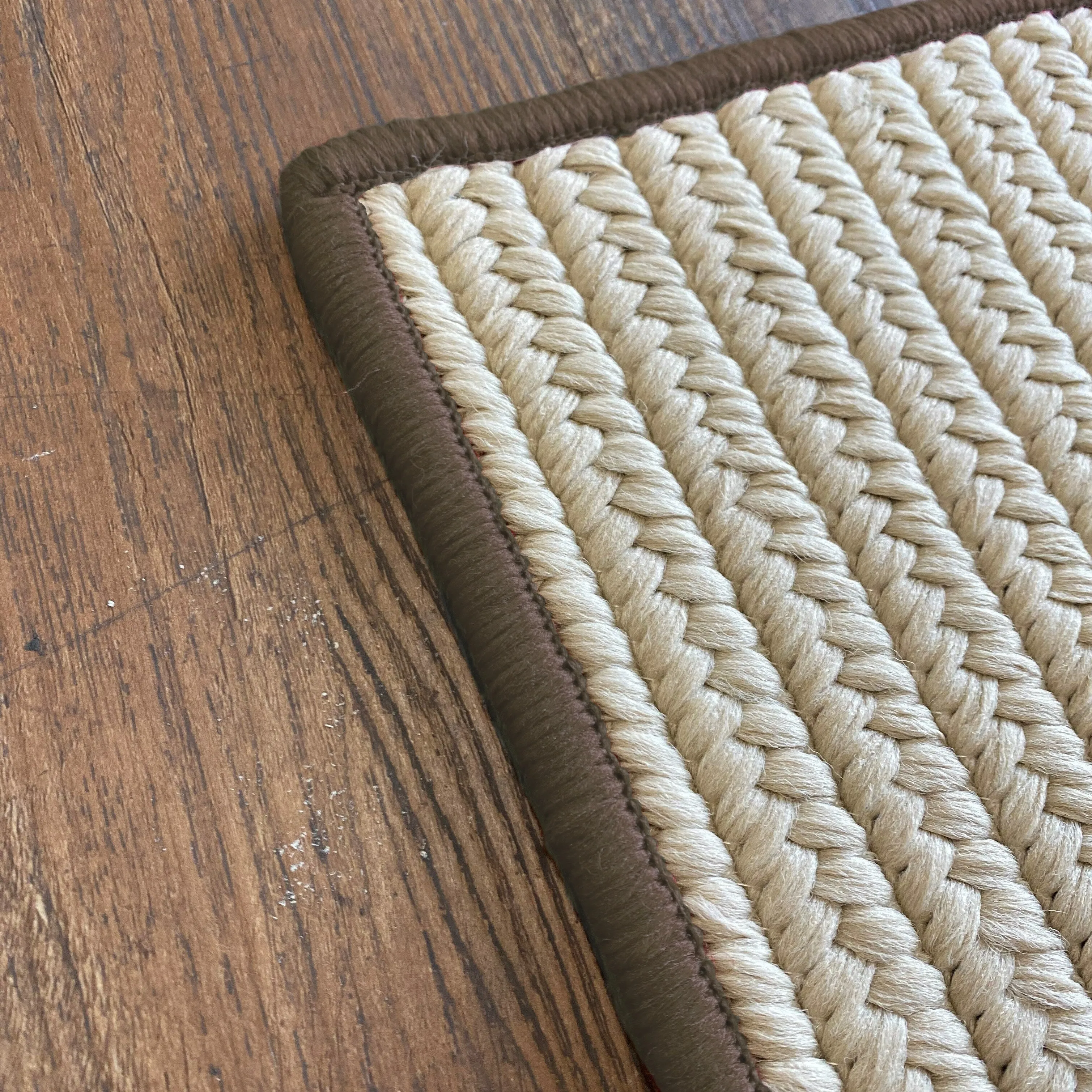 Seville Braided Machine Washable Stair Treads (SET-7)