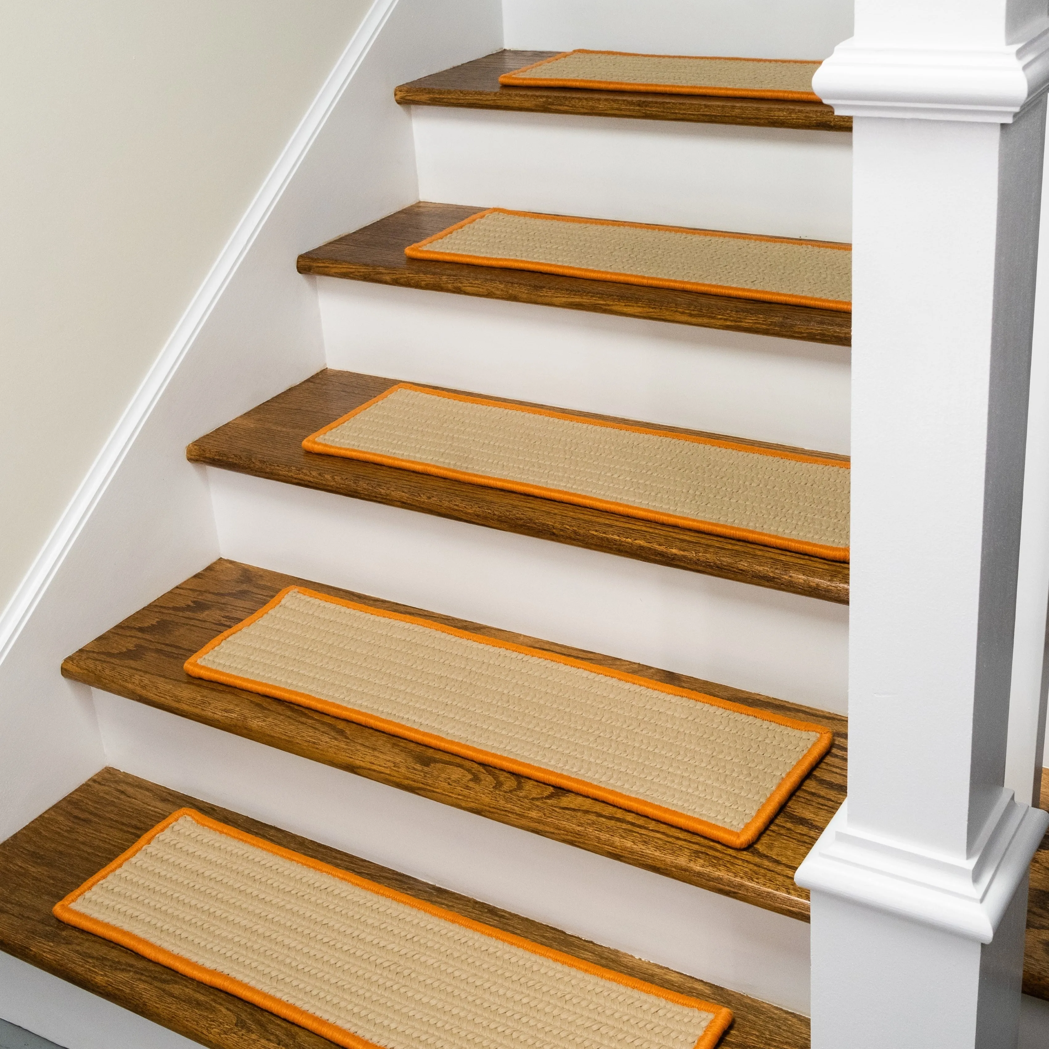 Seville Braided Machine Washable Stair Treads (SET-7)