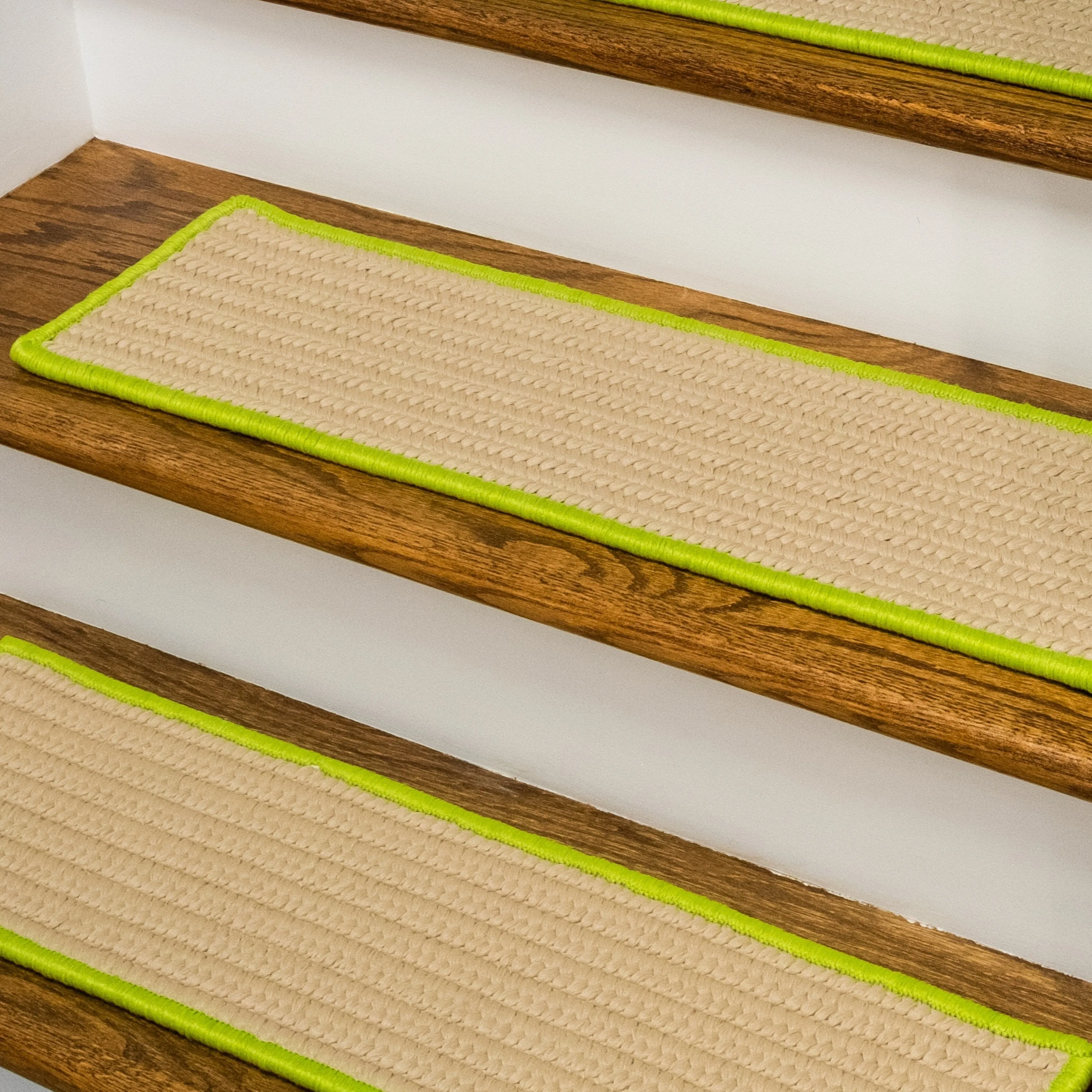 Seville Braided Machine Washable Stair Treads (SET-7)