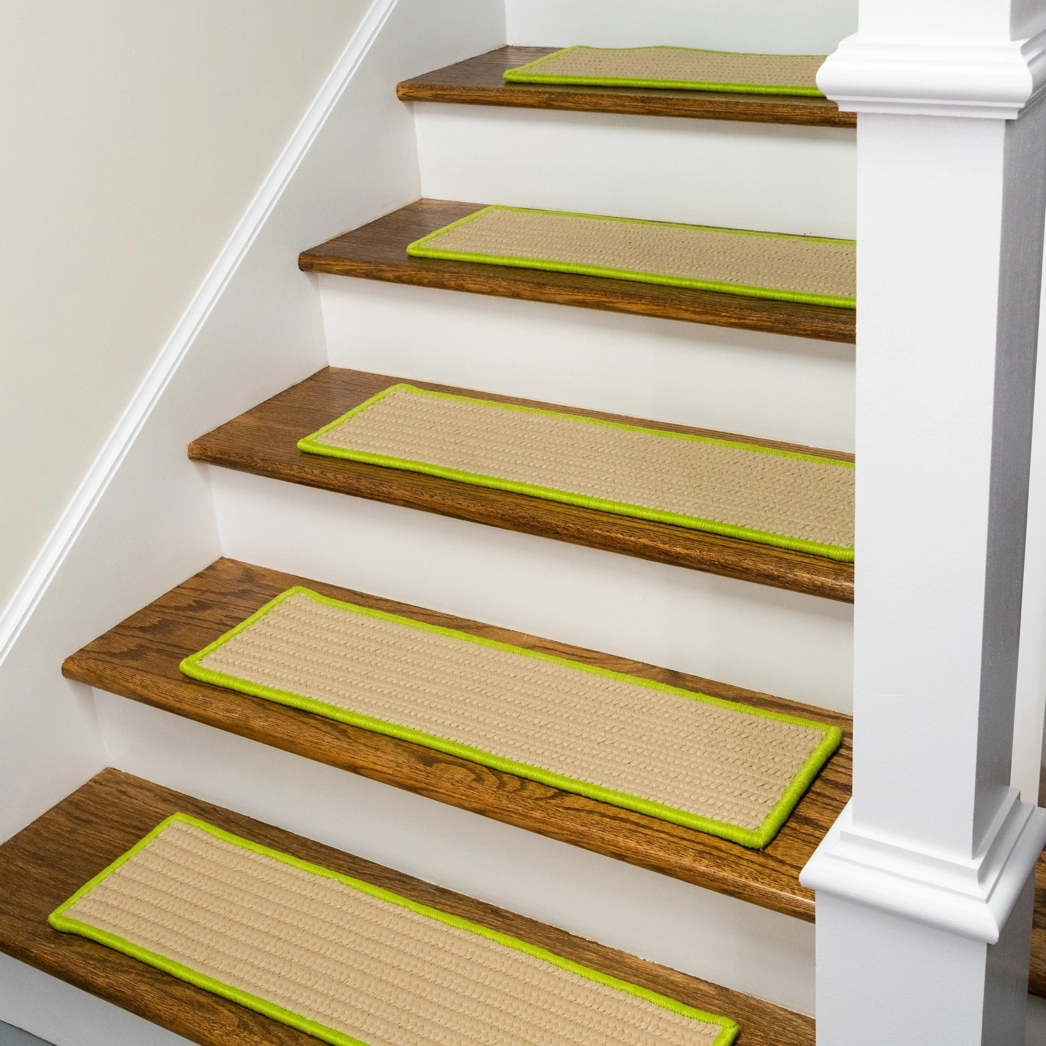 Seville Braided Machine Washable Stair Treads (SET-7)