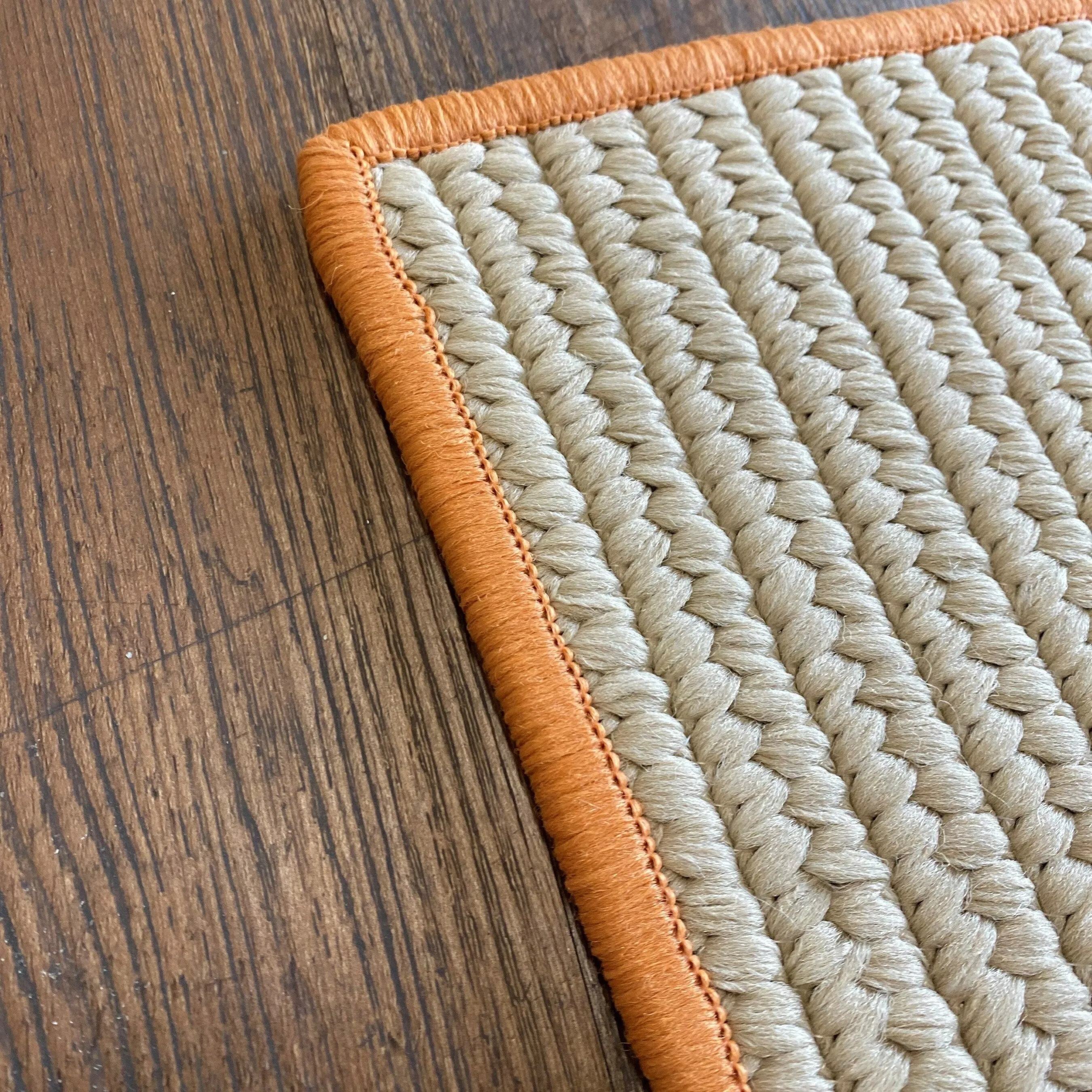Seville Braided Machine Washable Stair Treads (SET-7)