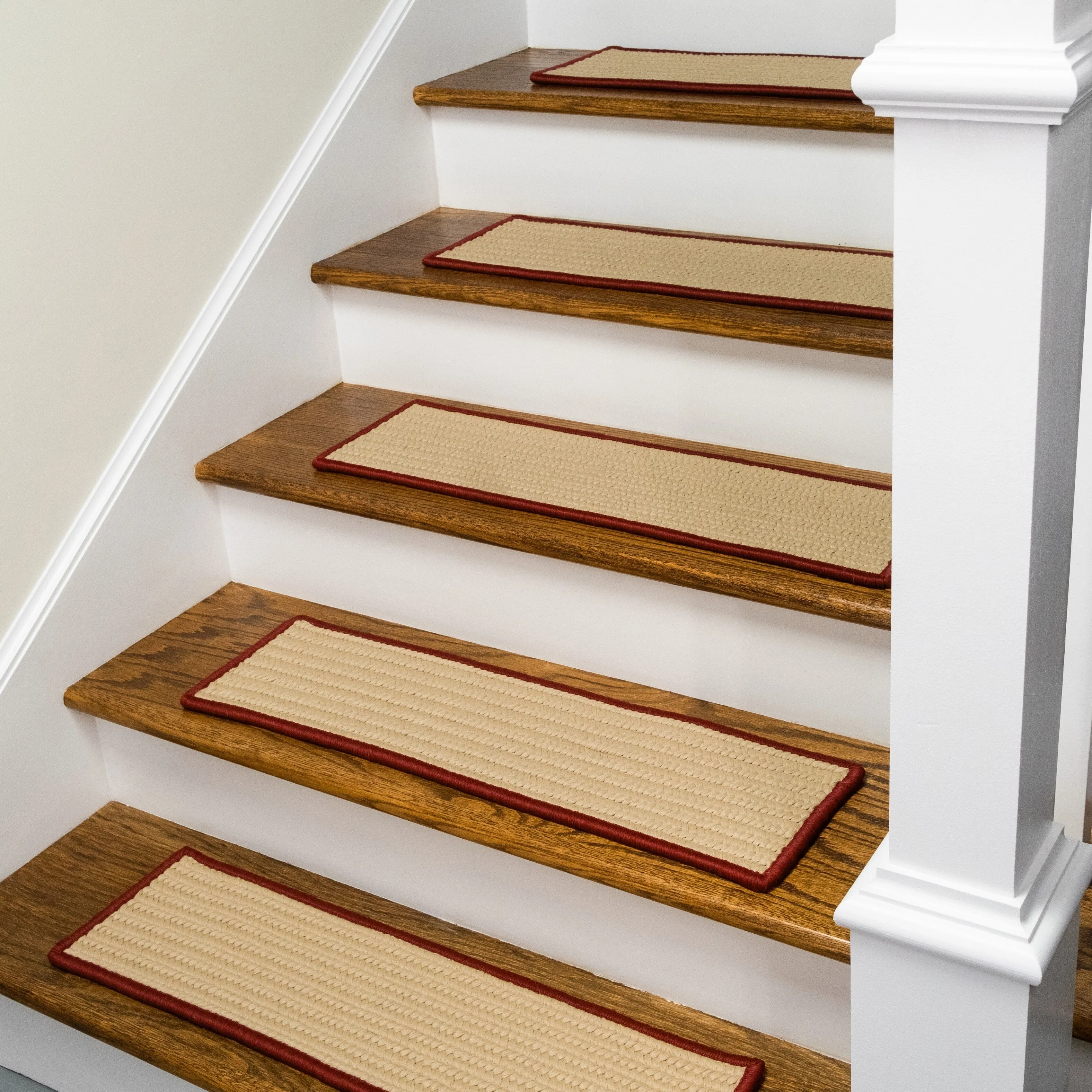 Seville Braided Machine Washable Stair Treads (SET-7)
