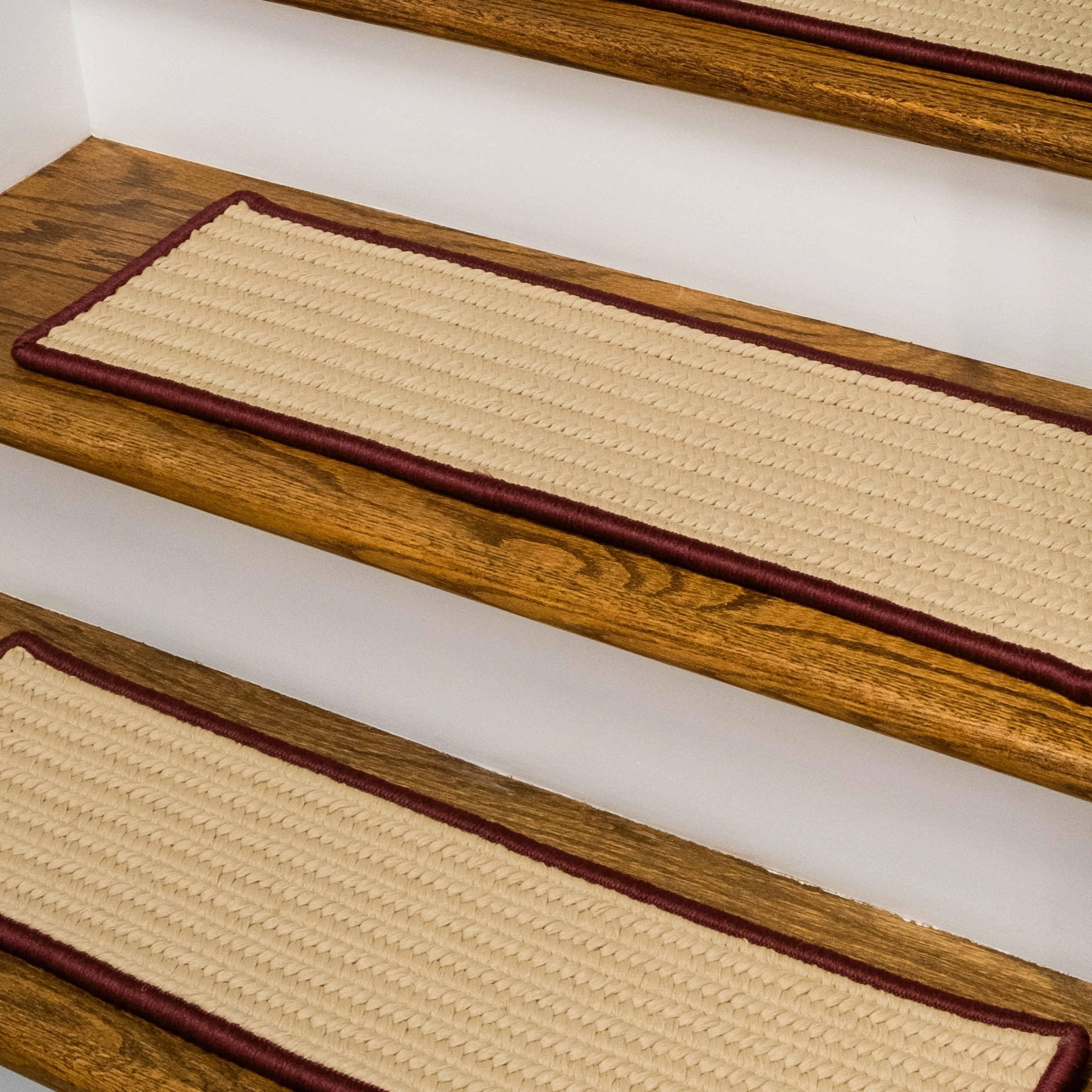 Seville Braided Machine Washable Stair Treads (SET-7)
