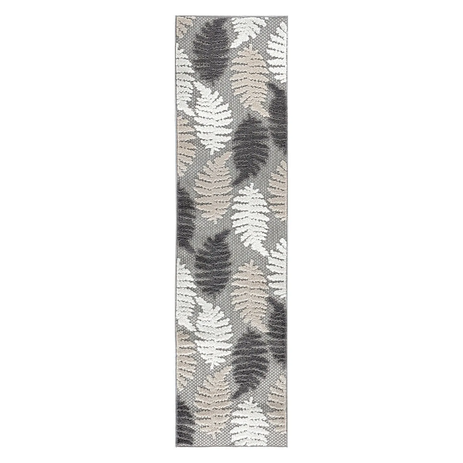 Seville Floral Leaves Indoor/Outdoor Area Rug