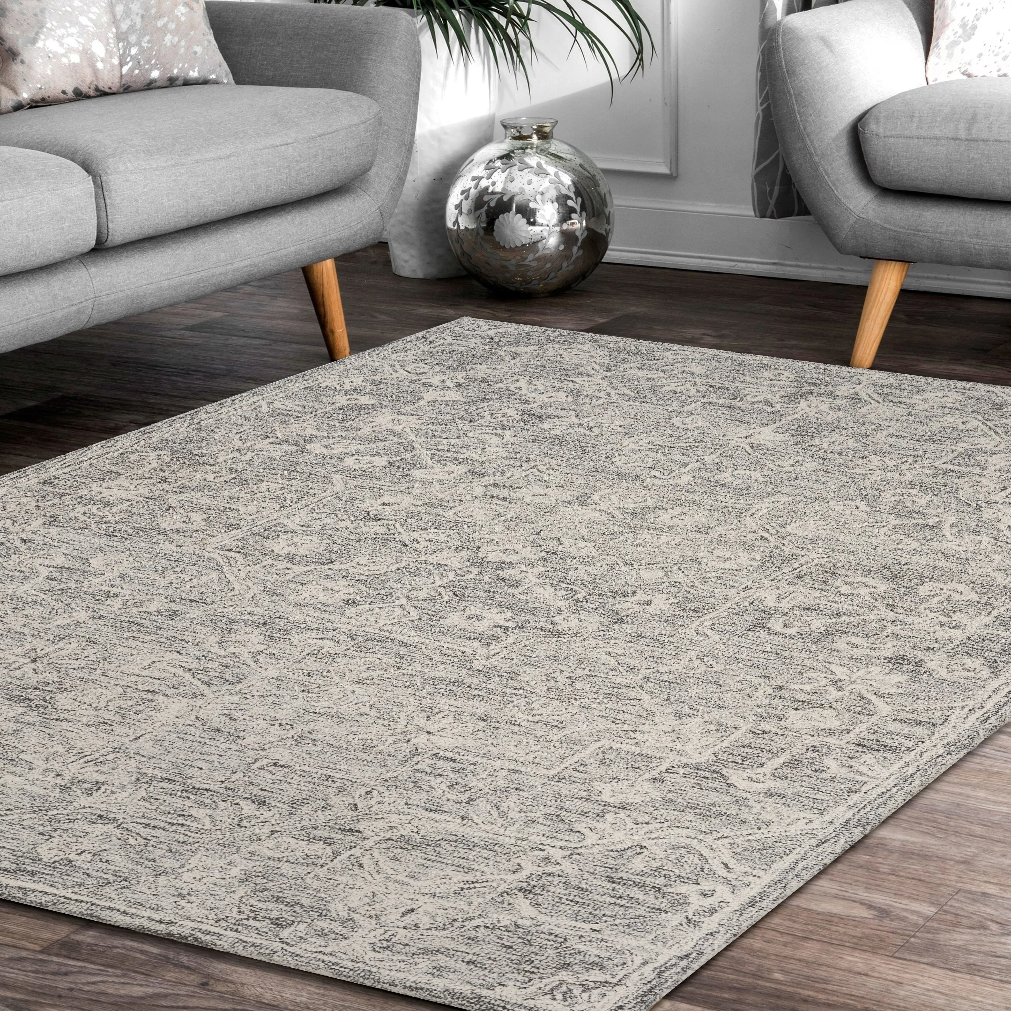 Sevita Floral Escape Area Rug