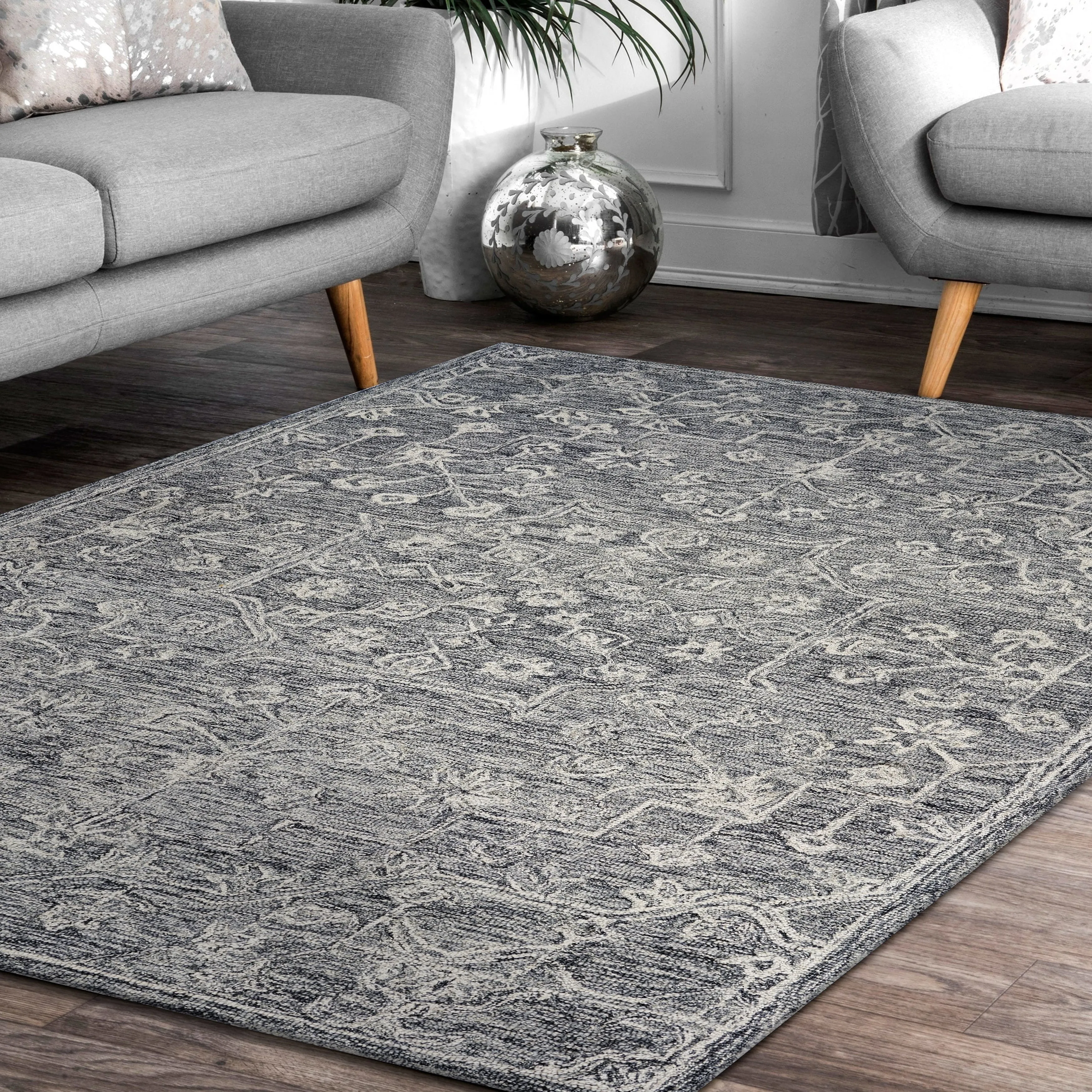 Sevita Floral Escape Area Rug