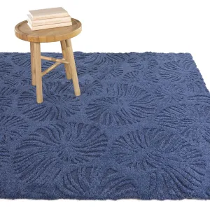 Shelley Coastal Nautilus Area Rug - 5'3 x 7'