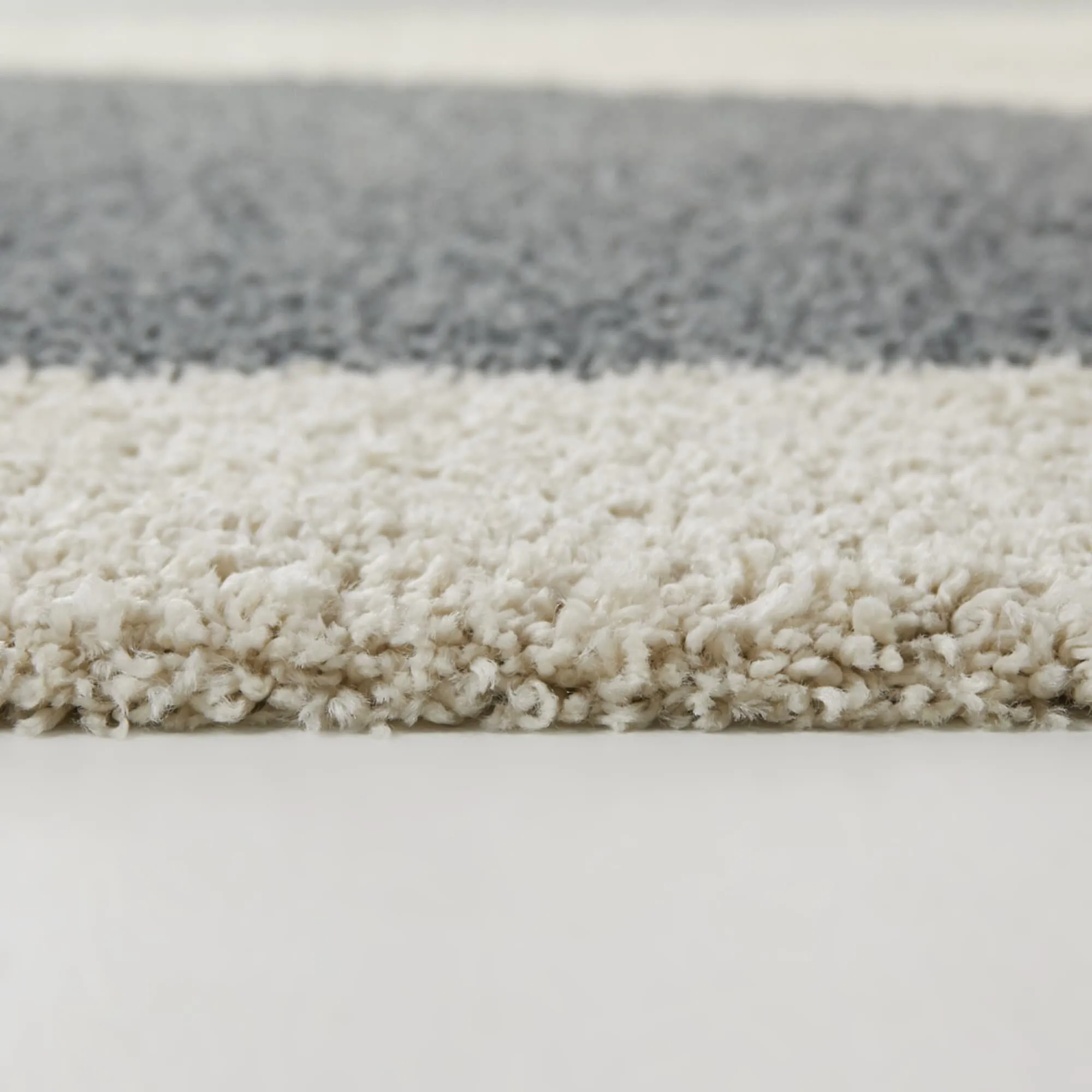 Sidney Modern Geometric Shag Area Rug