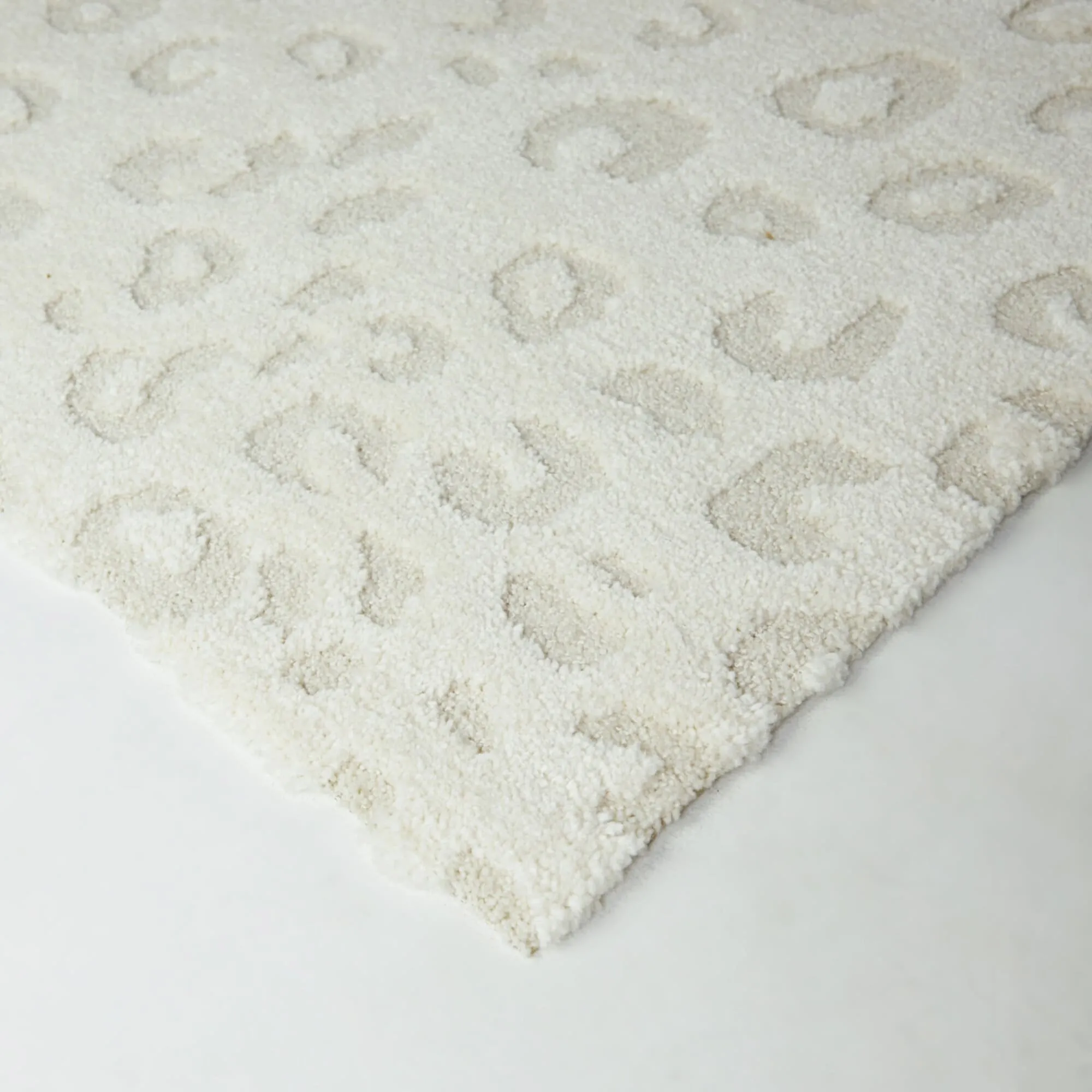 Simone Leopard Print Area Rug