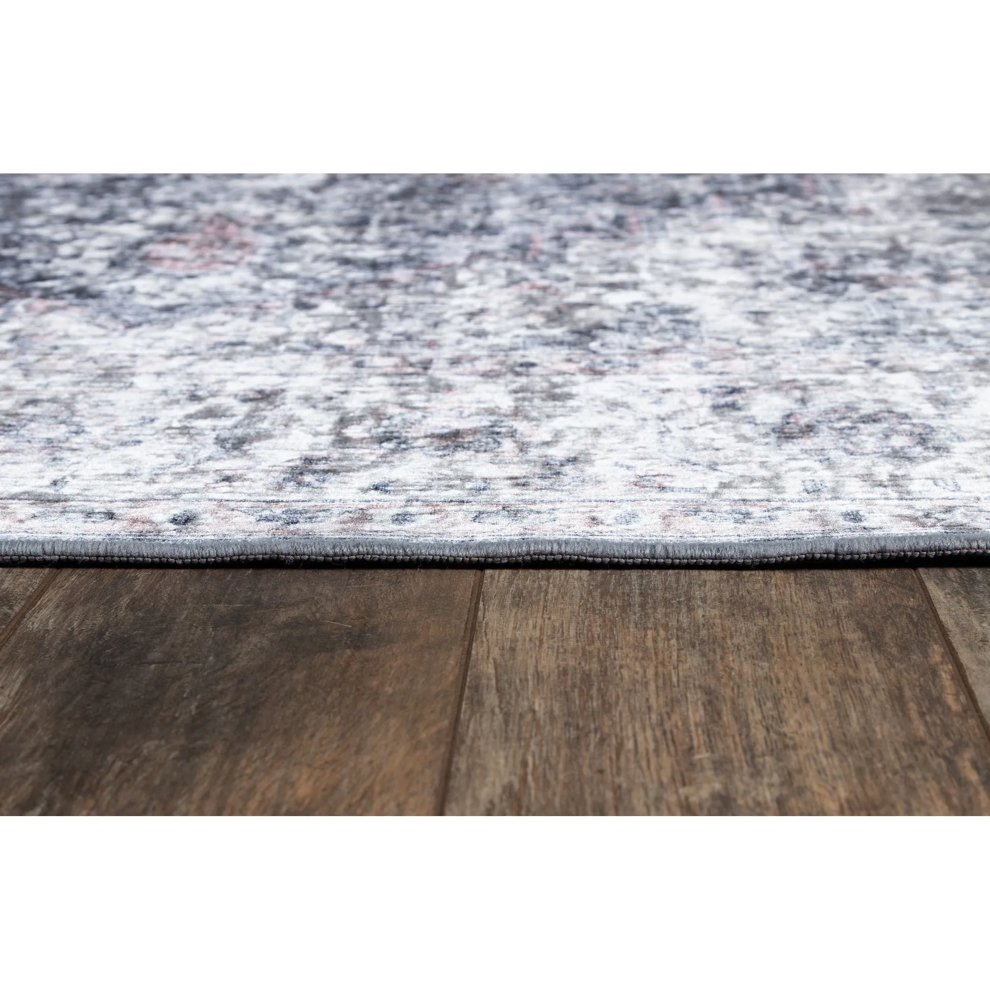 Skyline Decor Blue Karachi Rugs in Rectangle Shape - Big