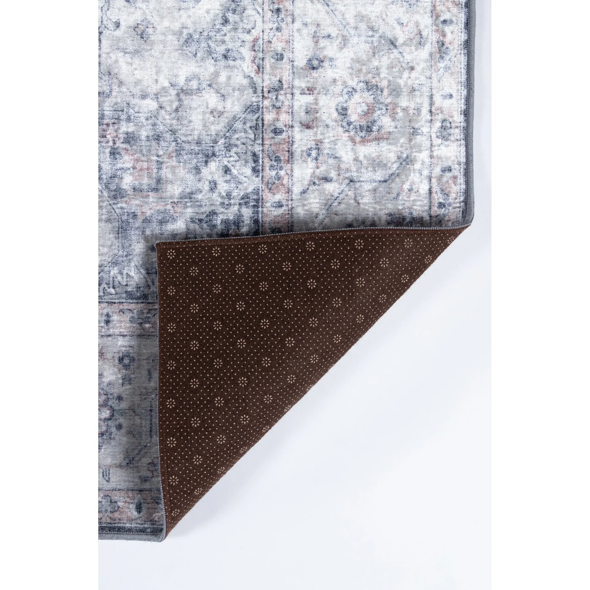 Skyline Decor Blue Karachi Rugs in Rectangle Shape - Big