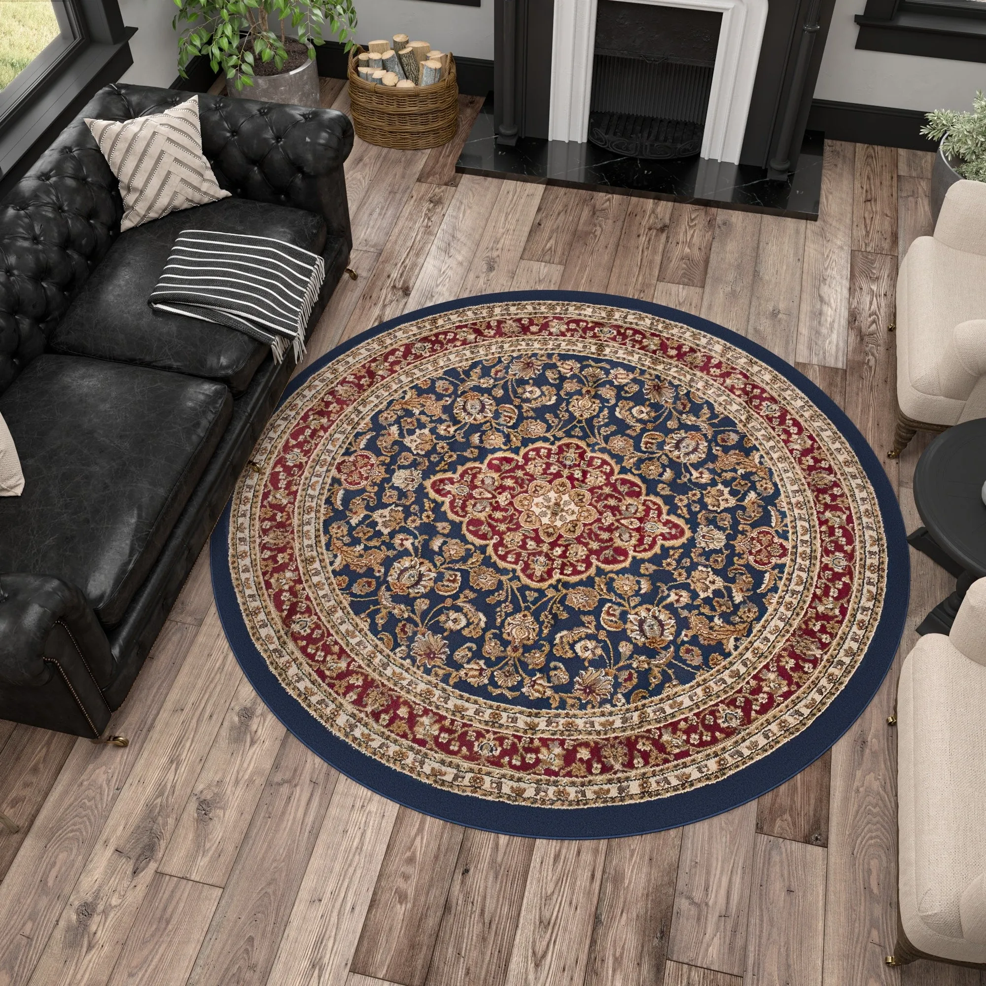 Soho Traditional Floral Indoor Area Rug