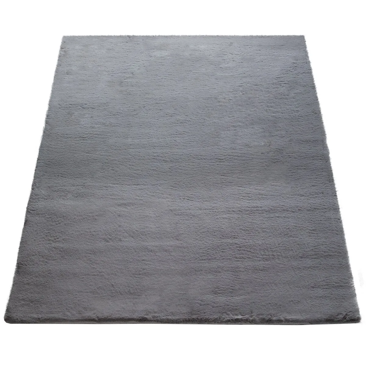 Solid High Pile Area Rug Cosy Luxurious Touch Super Soft
