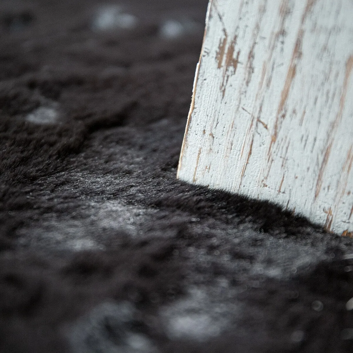 Solid High Pile Area Rug Cosy Luxurious Touch Super Soft