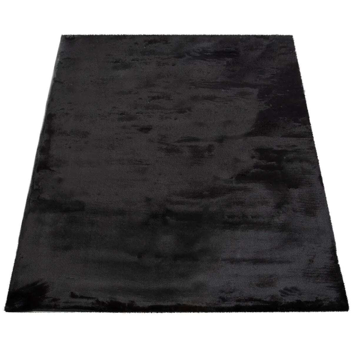 Solid High Pile Area Rug Cosy Luxurious Touch Super Soft