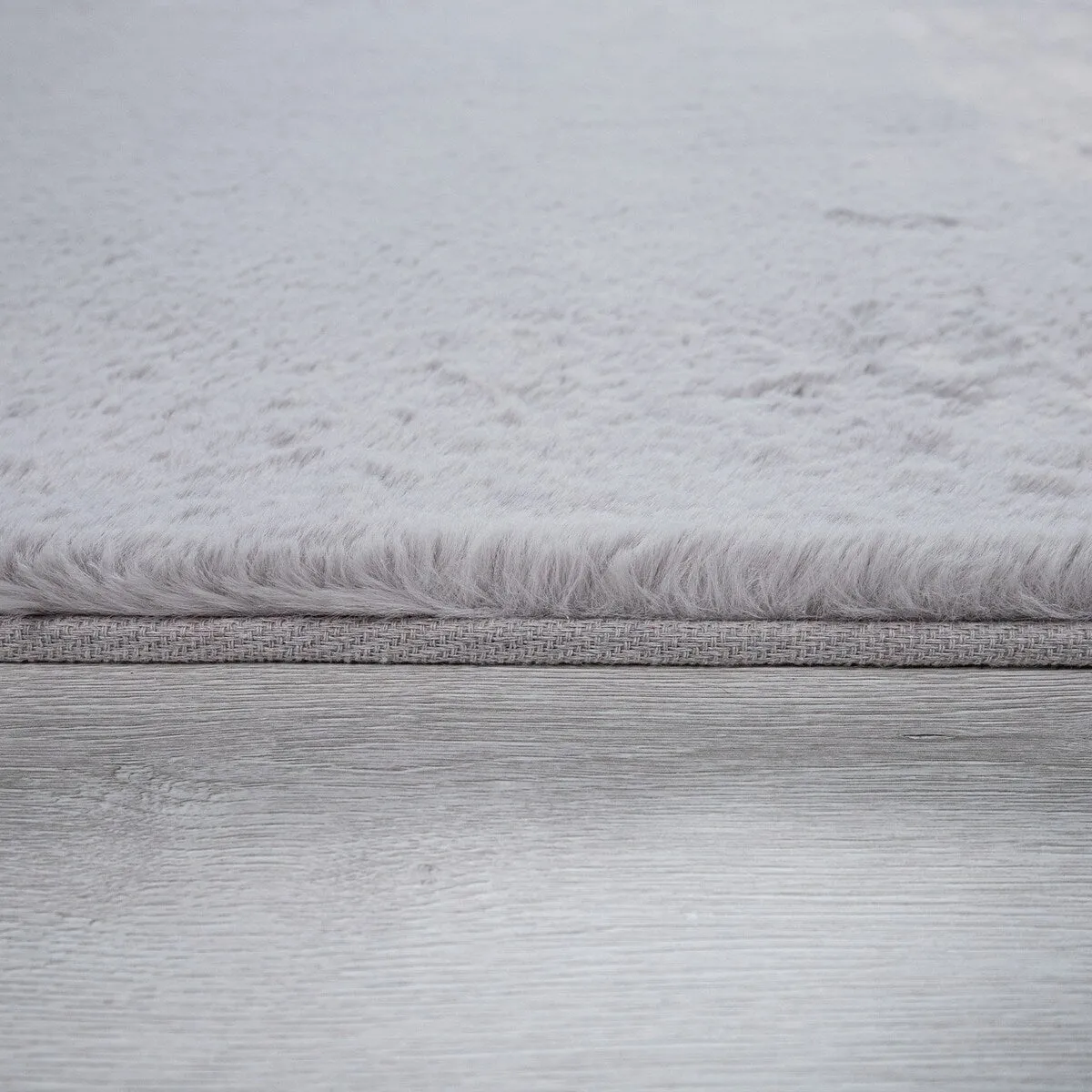 Solid High Pile Area Rug Cosy Luxurious Touch Super Soft
