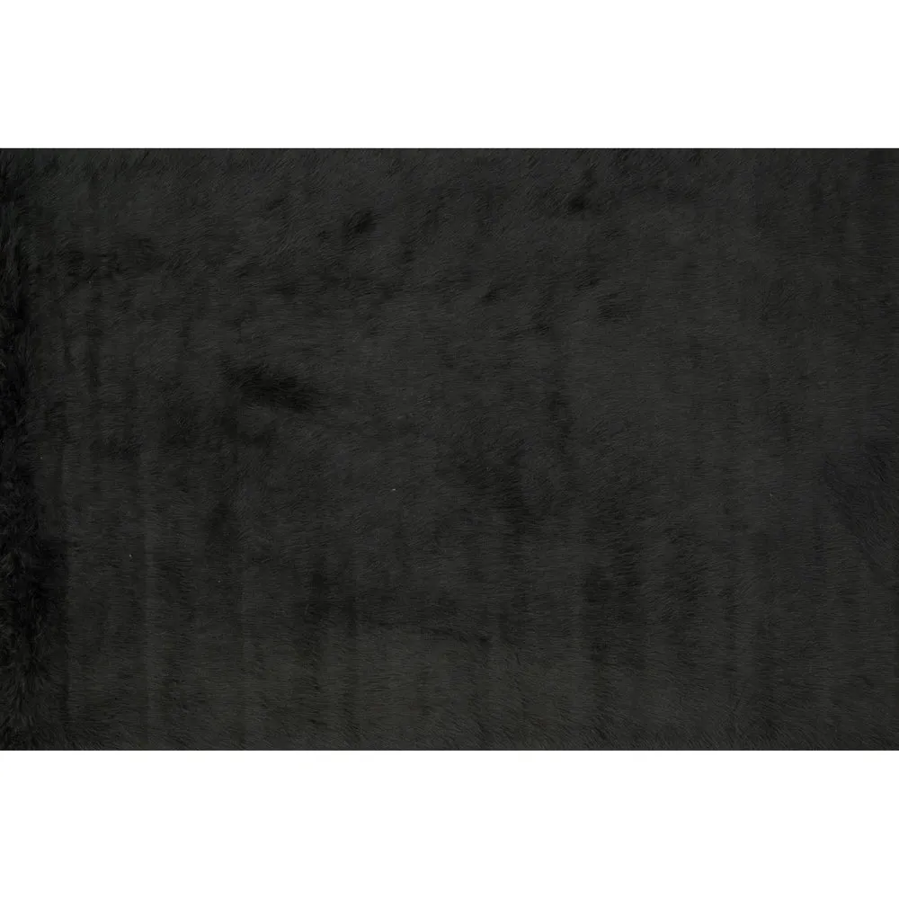 Strick & Bolton Newport Faux Sheepskin Shag Area Rug