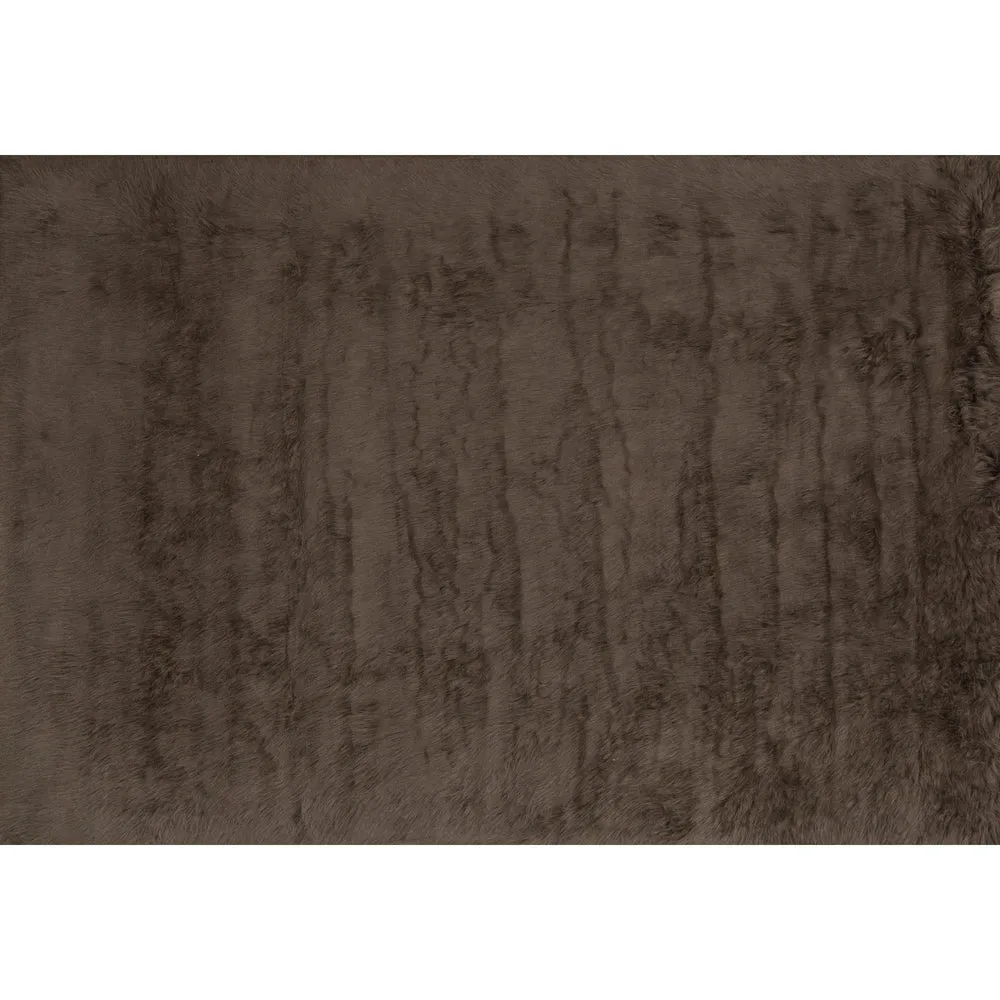 Strick & Bolton Newport Faux Sheepskin Shag Area Rug