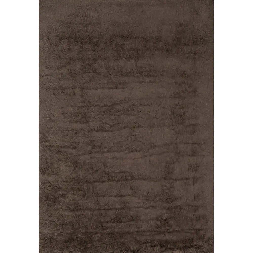 Strick & Bolton Newport Faux Sheepskin Shag Area Rug