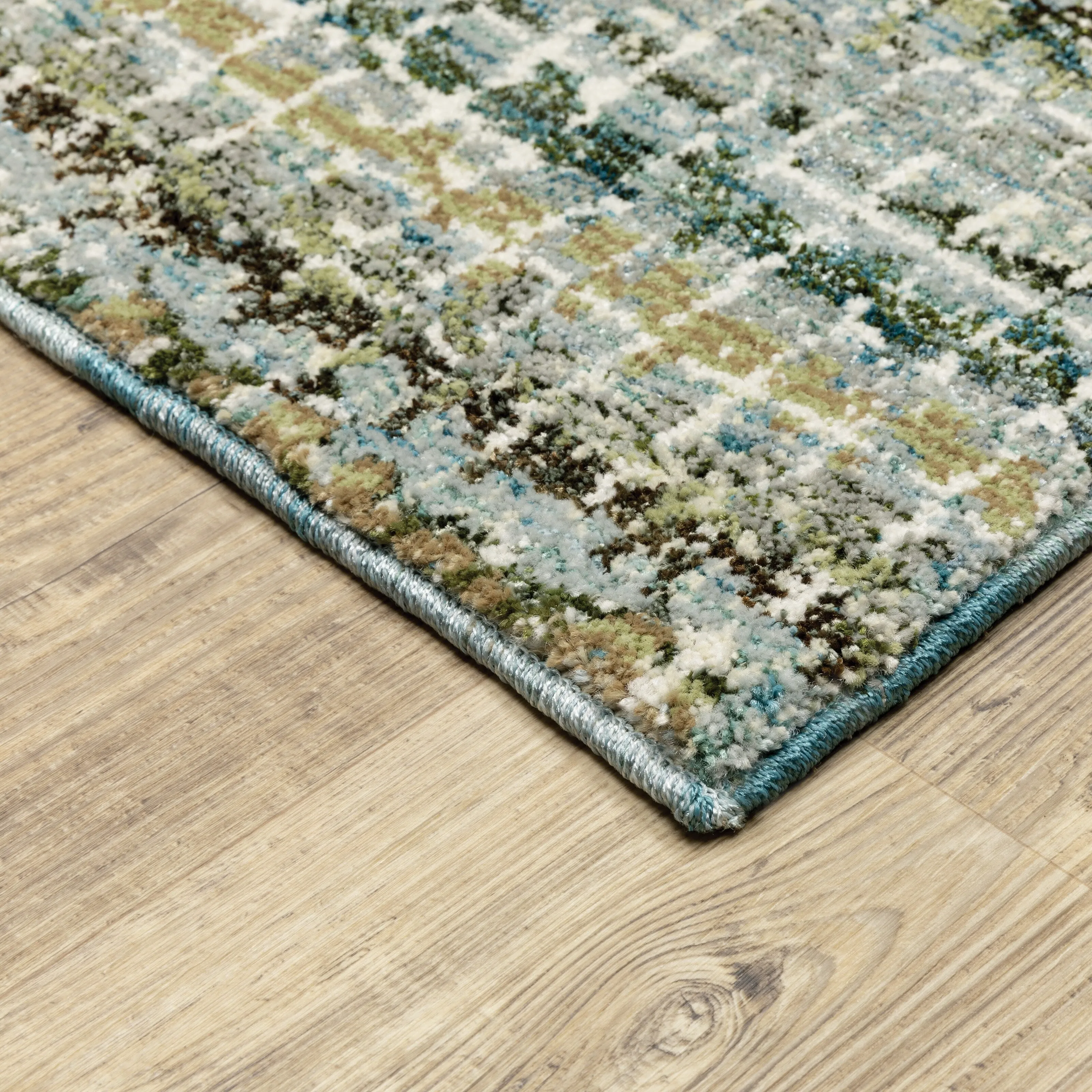 Style Haven Athena Gridwork Plaid Area Rug
