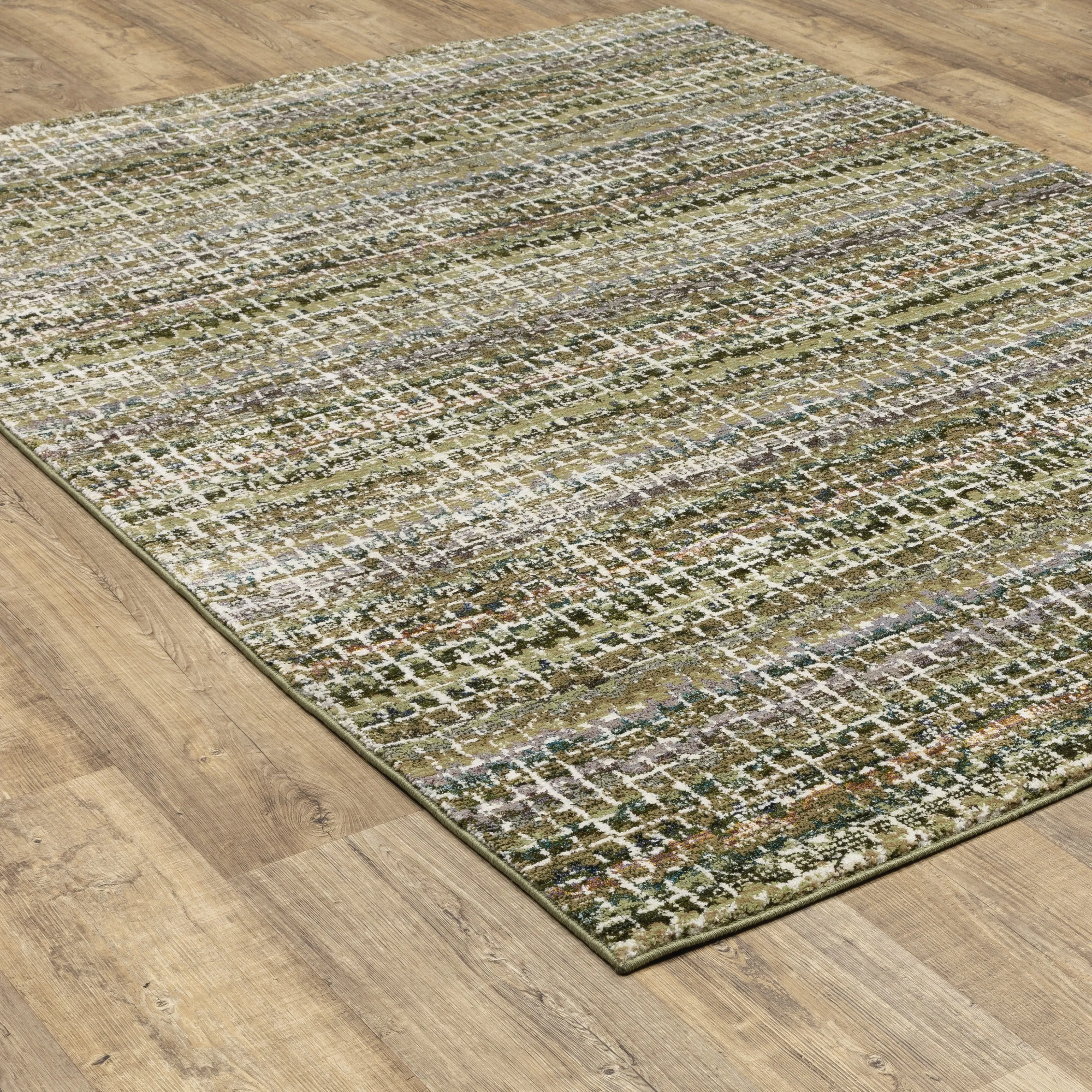 Style Haven Athena Gridwork Plaid Area Rug