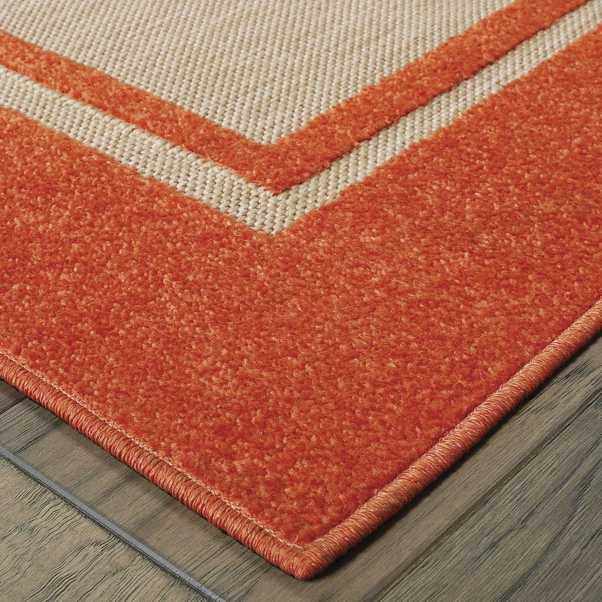Style Haven Cara Mixed Pile Classic Bordered Indoor-Outdoor Area Rug
