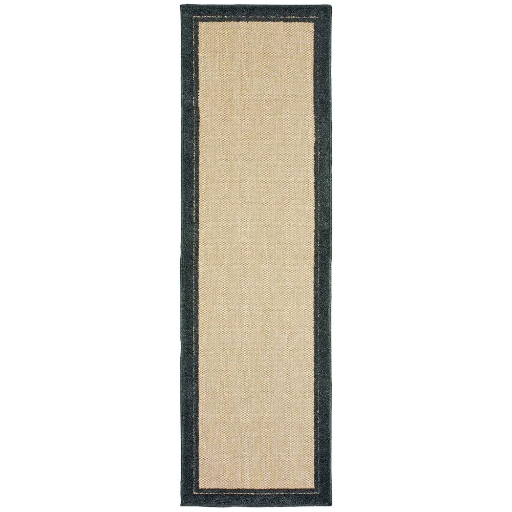 Style Haven Cara Mixed Pile Classic Bordered Indoor-Outdoor Area Rug