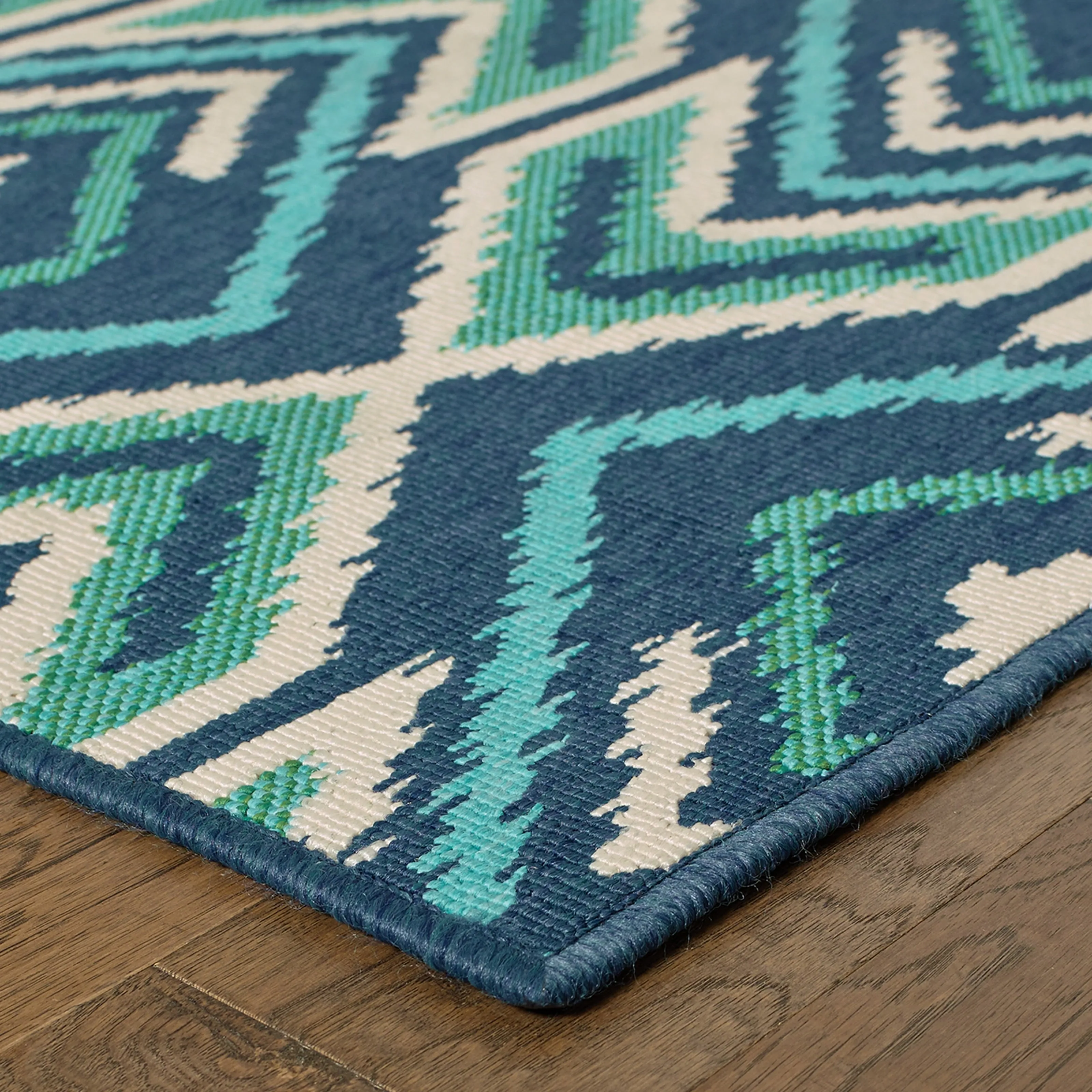Style Haven Martinique Floral Trellis Indoor-Outdoor Area Rug